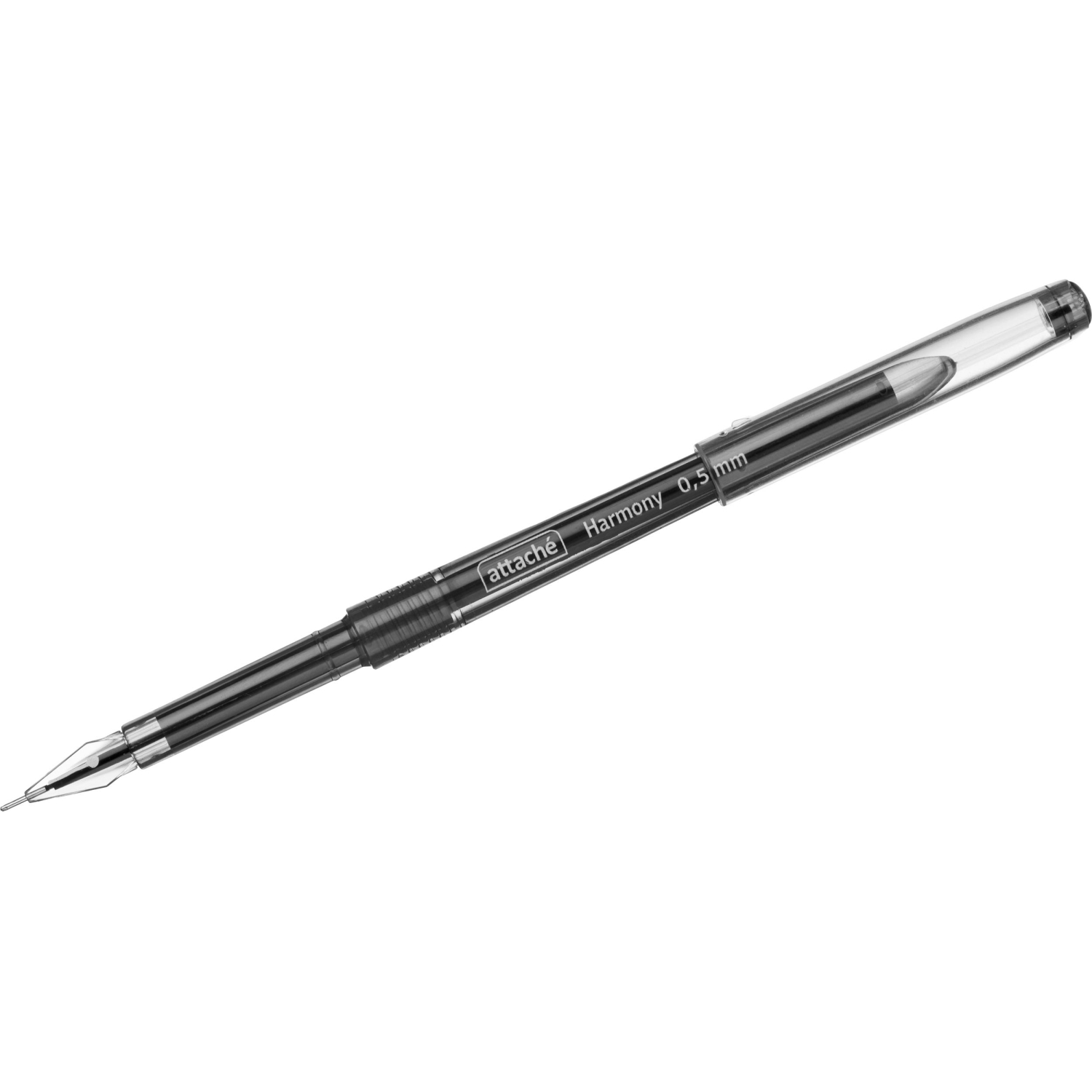 Ручка гелевая неавтомат. Attache Harmony,цвет чернил-черный - фото 3