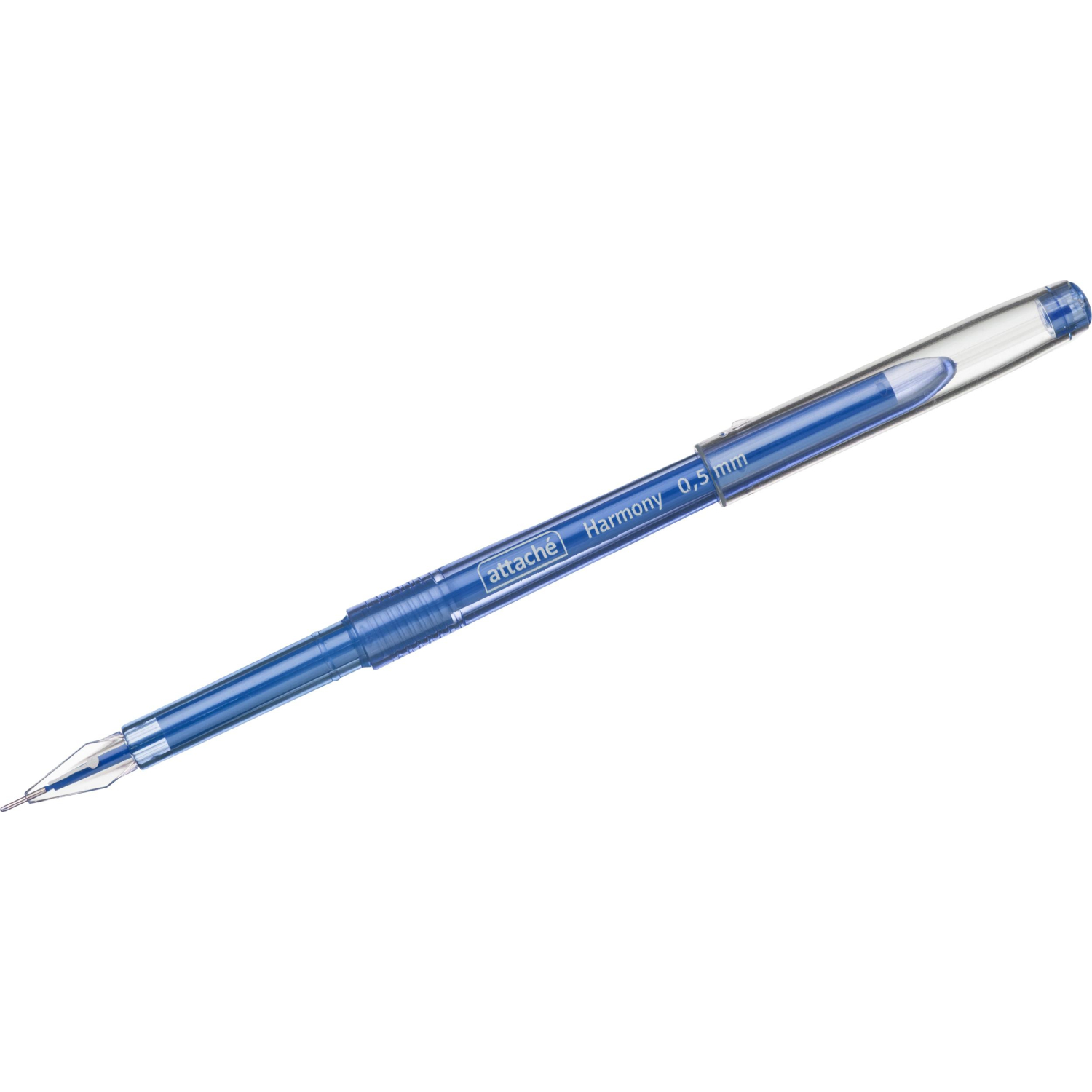 Ручка гелевая неавтомат. Attache Harmony,цвет чернил-синий - фото 3