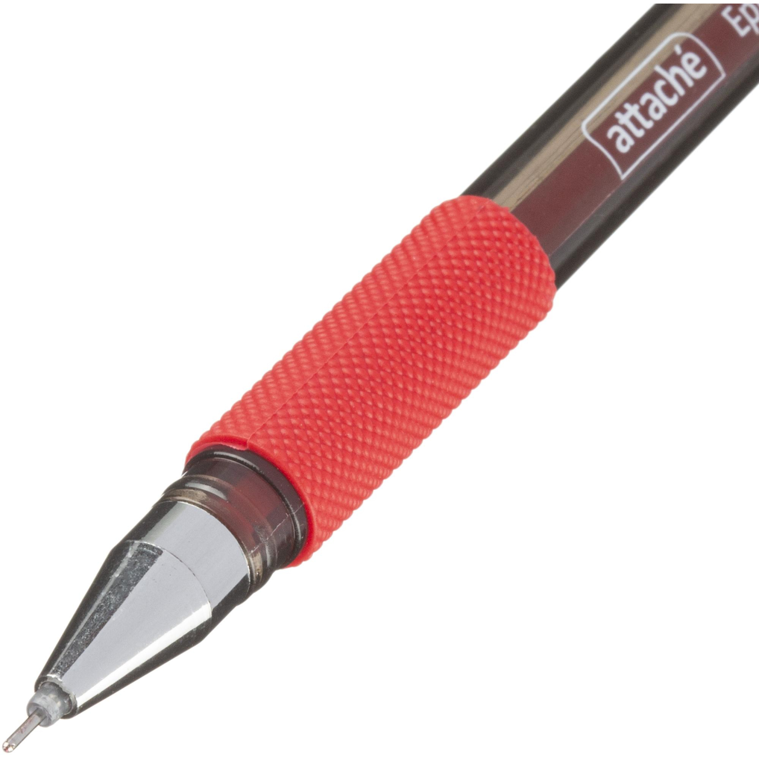 Ручка гелевая неавтомат. Attache Epic,цвет чернил-красный,манж - фото 3