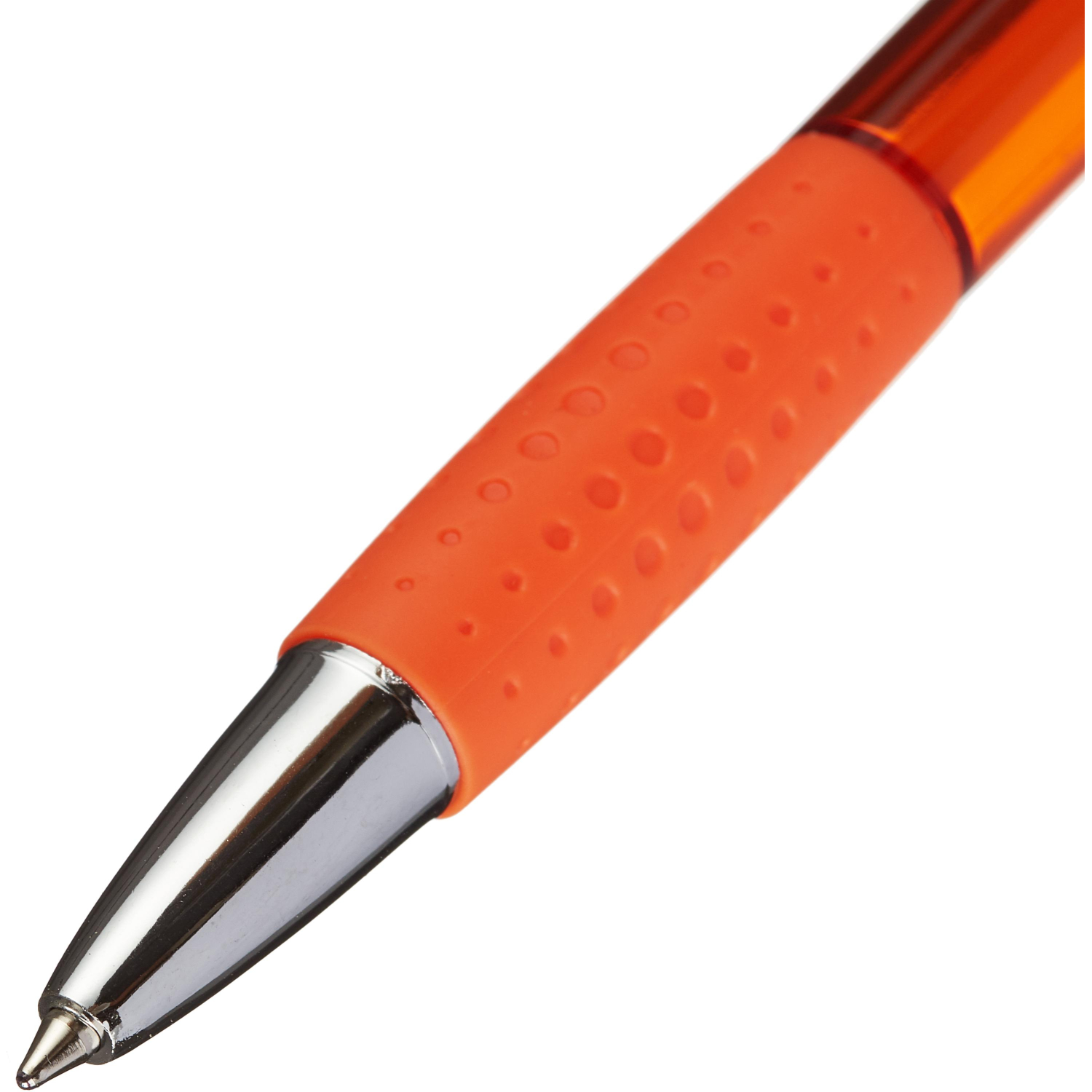 Ручка шариковая автомат. Attache Happy,оранж корп,син,масл,манж - фото 3