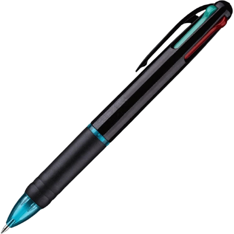 Ручка шариковая автомат. Attache Luminate, 4 цвета,манж - фото 1