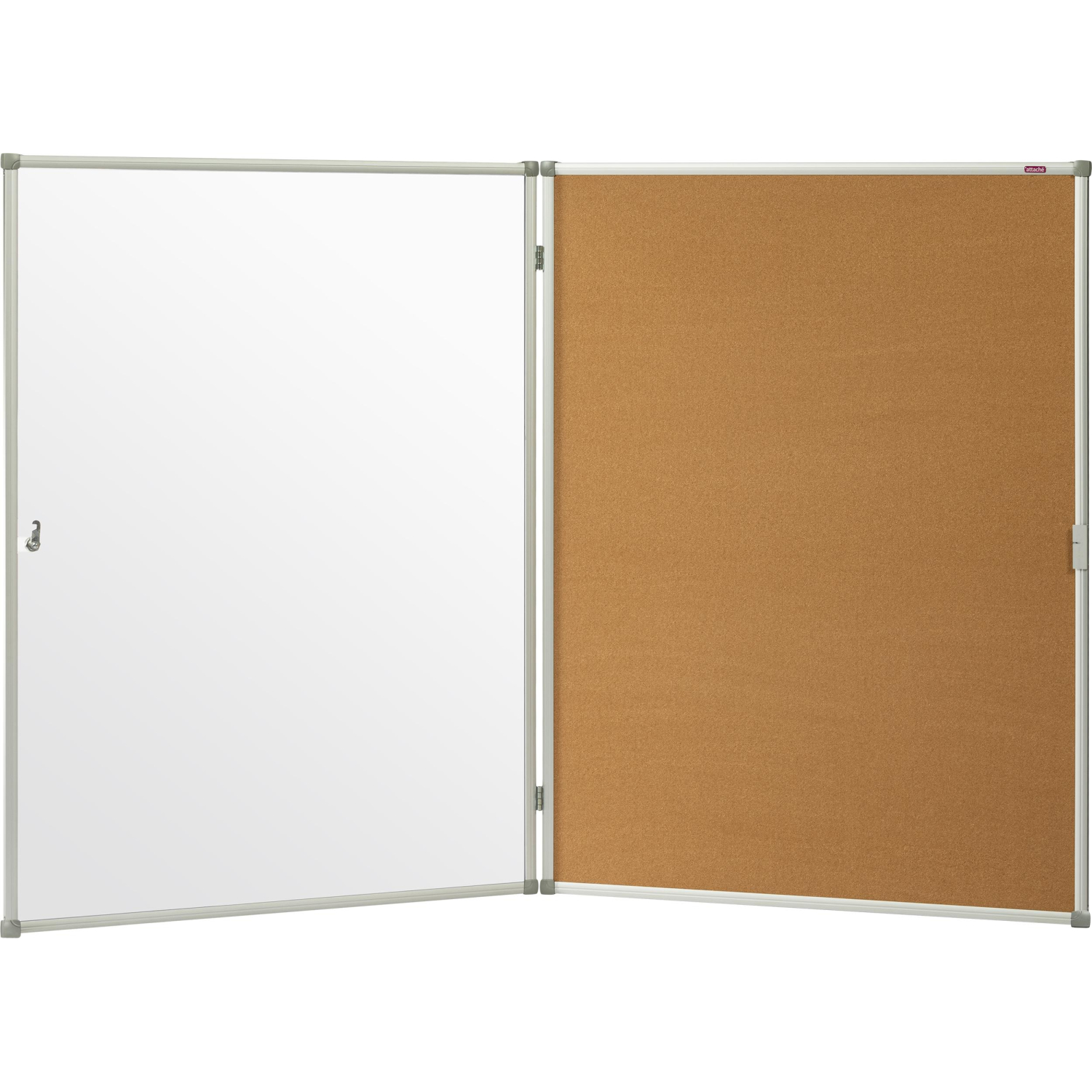 Доска-витрина для информации пробковая Attache Window 90х120см (алюм. рама) - фото 8