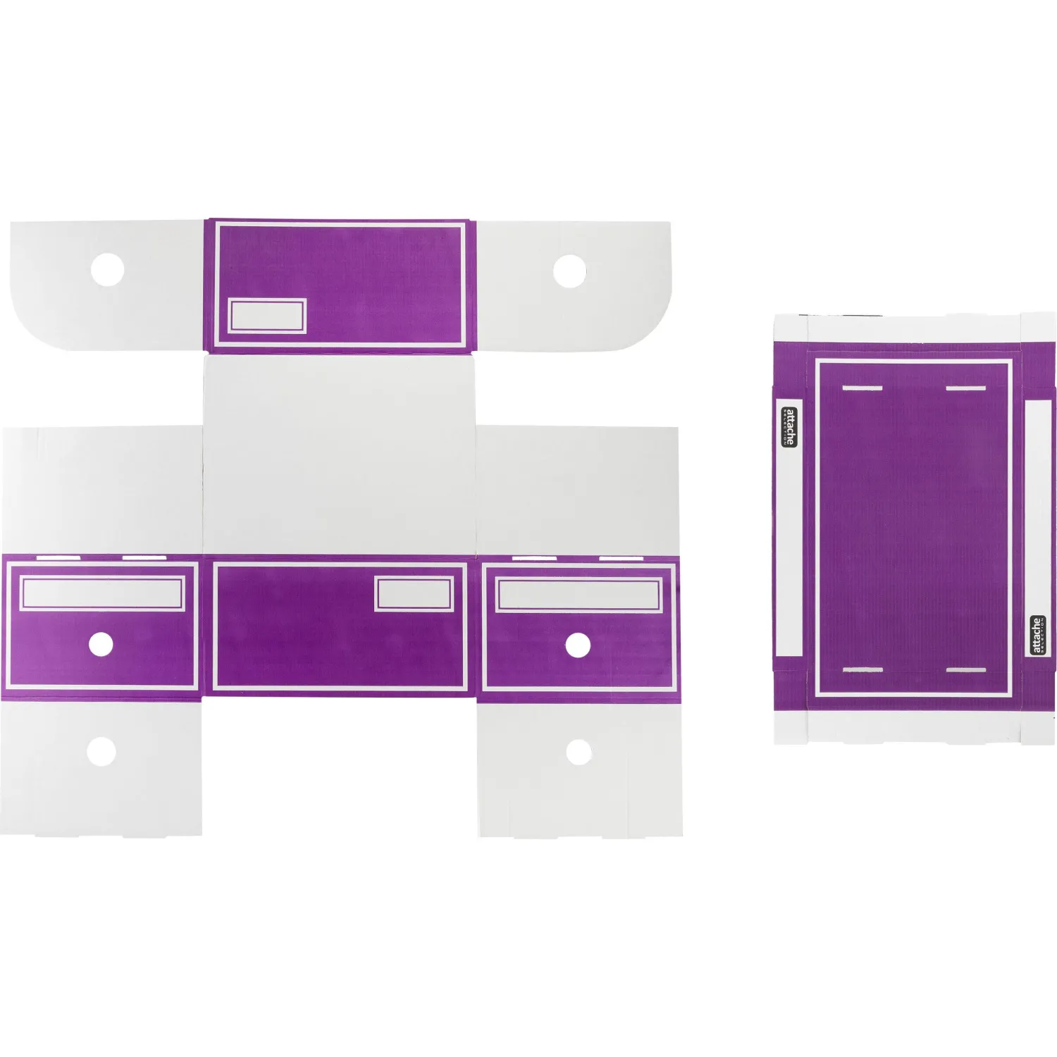 Короб архивный со съемной крышкой размер 320х240х160 - фото 6