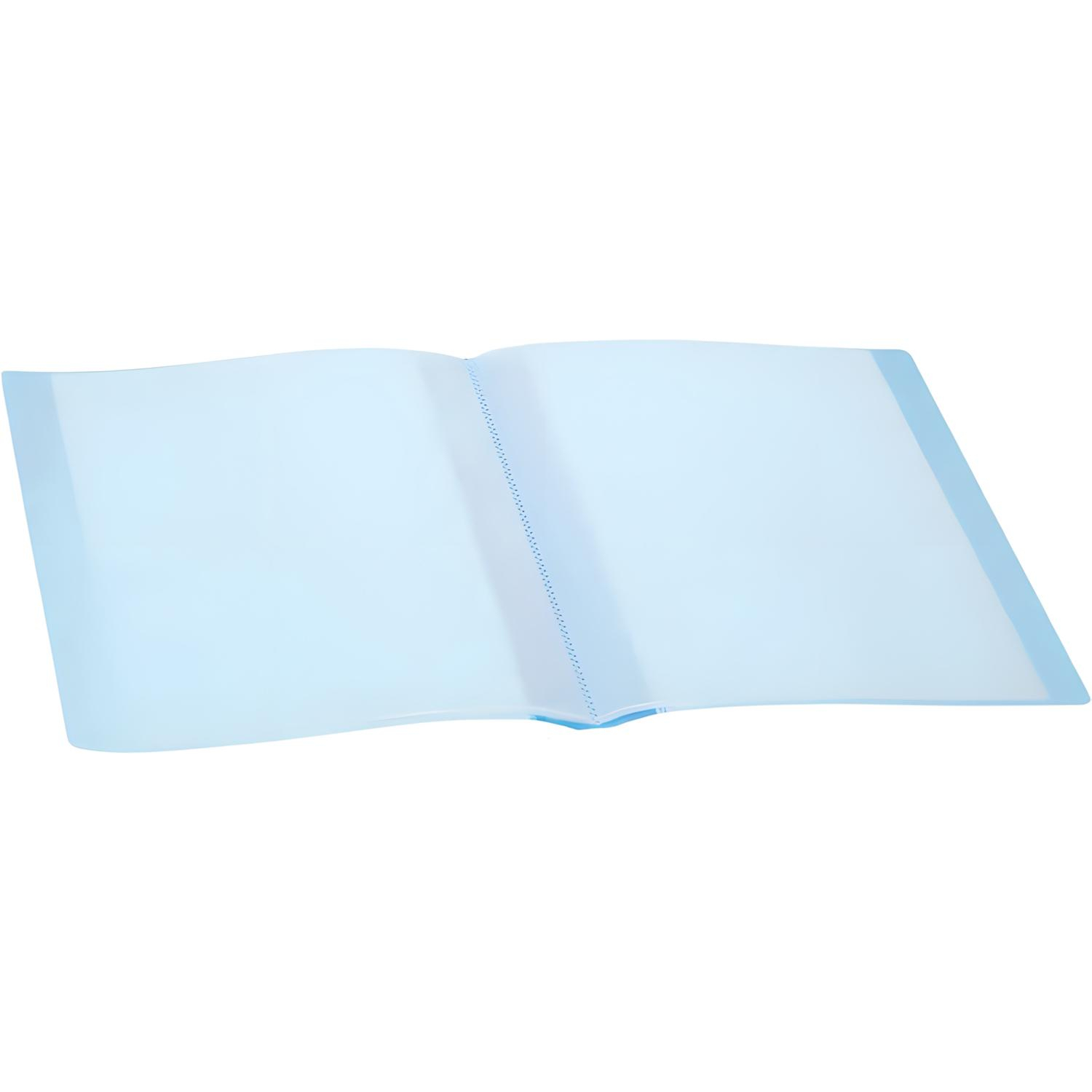 Папка файловая 20 файлов Attache Diagonal синий - фото 2