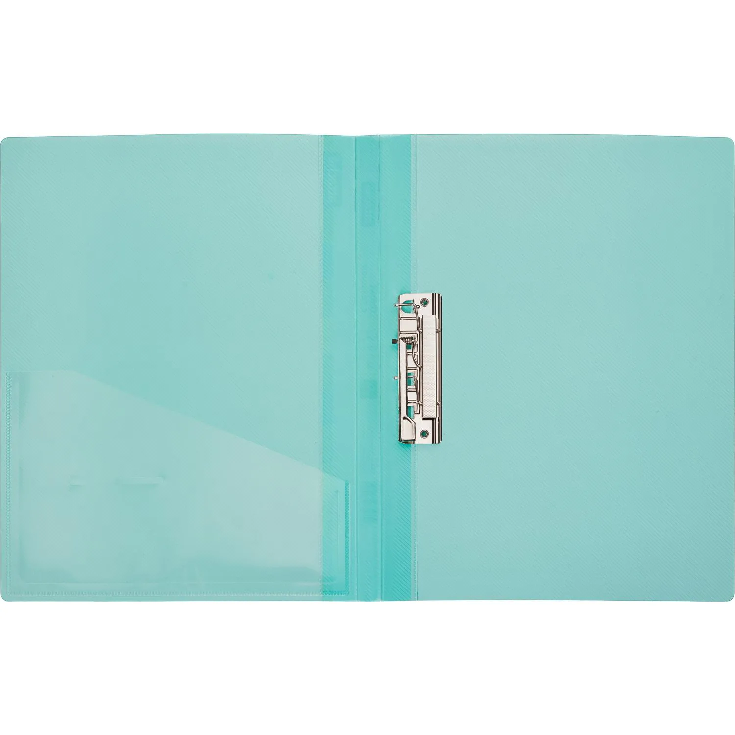 Папка с зажимом Attache Diagonal зеленый - фото 2