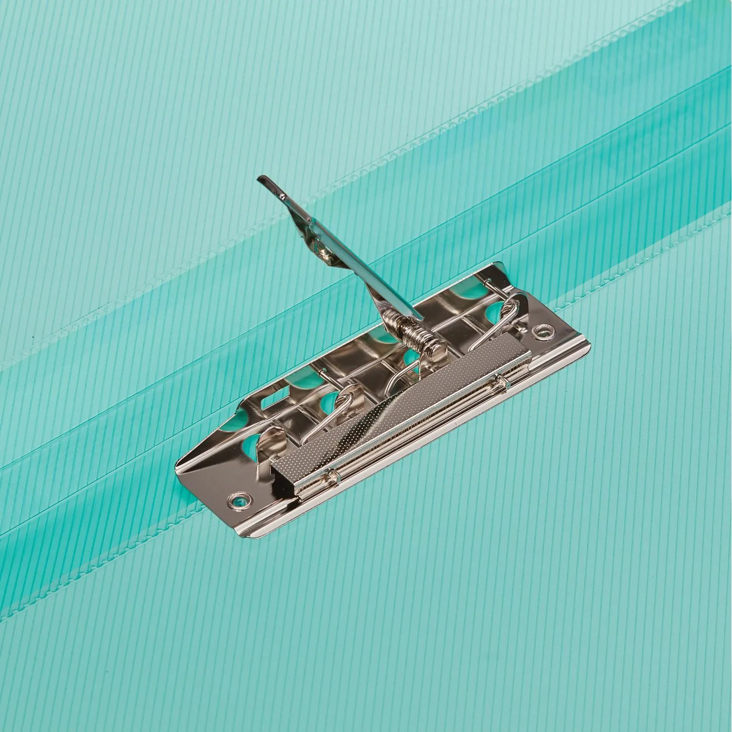 Папка с зажимом Attache Diagonal зеленый - фото 3