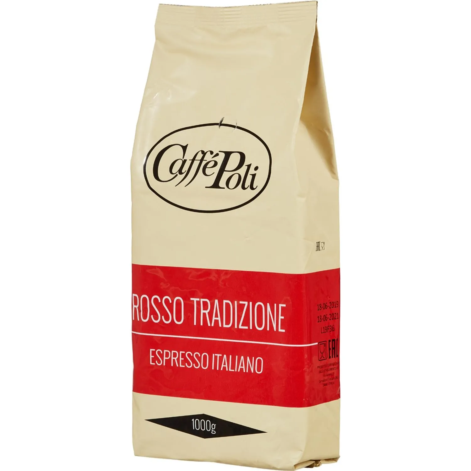 Кофе Caffe Poli Rossa в зернах, 1кг - фото 3