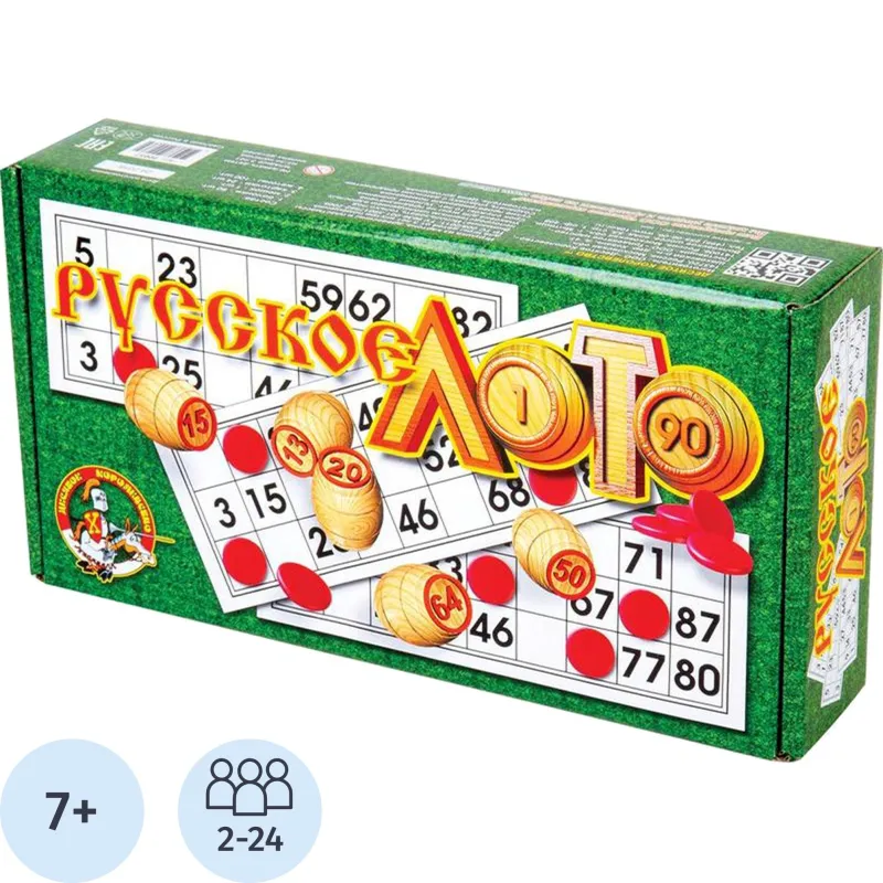 Игра Лото,деревянное,00037 - фото 1