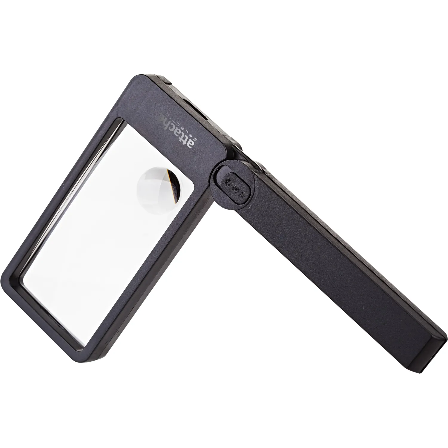 Лупа складная с подсветкой, Attache Selection, увелич. х2/4, линза50х96мм - фото 3