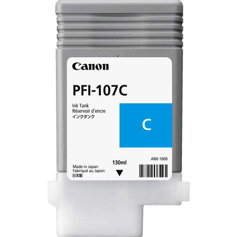 Картридж струйный Canon PFI-107C (6706B001) гол. для iPF680/685/780/785 - фото 1