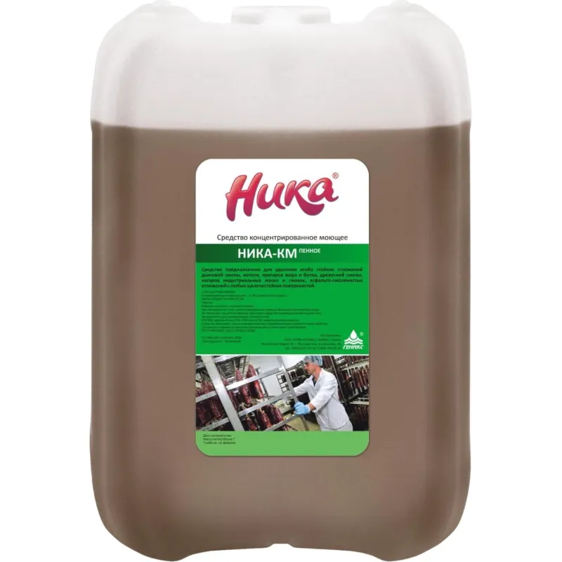 Профхим д/кухни моющ д/пищев.оборуд,пенн(нагар-жир) Ника/Ника КМ, 6кг Профхим д/кухни моющ д/пищев.оборуд,пенн(нагар-жир) Ника/Ника КМ, 6кг - фото 1