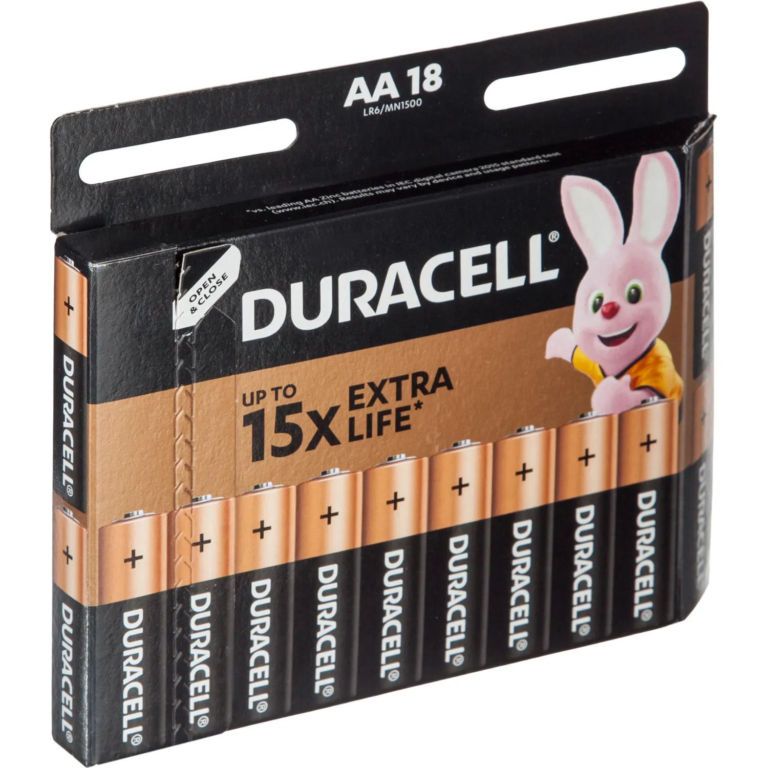Батарейка DURACELL BASIC АА/LR6 бл/18шт Батарейка DURACELL BASIC АА/LR6 бл/18шт - фото 2