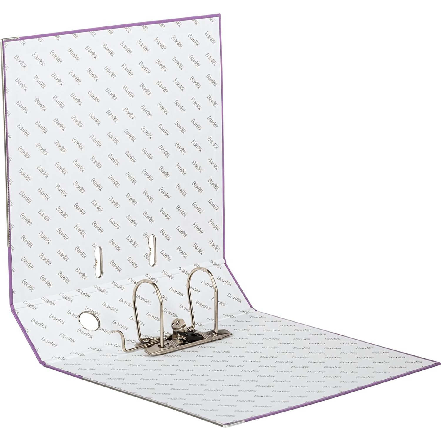 Папка-регистратор ECONOMY PLUS 80мм,фиол,ПБП1,карм.кор,мет.уг - фото 7