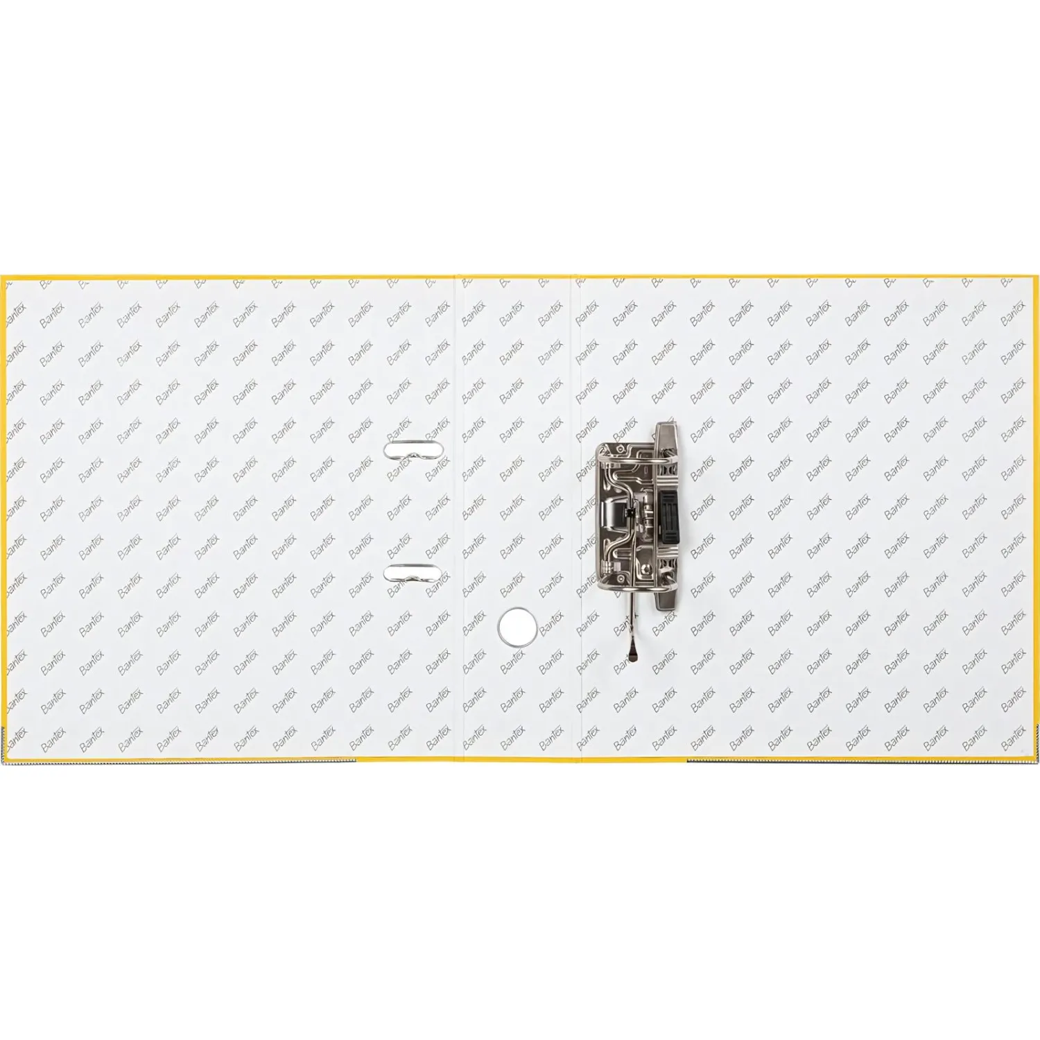 Папка-регистратор ECONOMY PLUS 80 мм,желт,ПБП1,карм.кор,мет.уг - фото 6