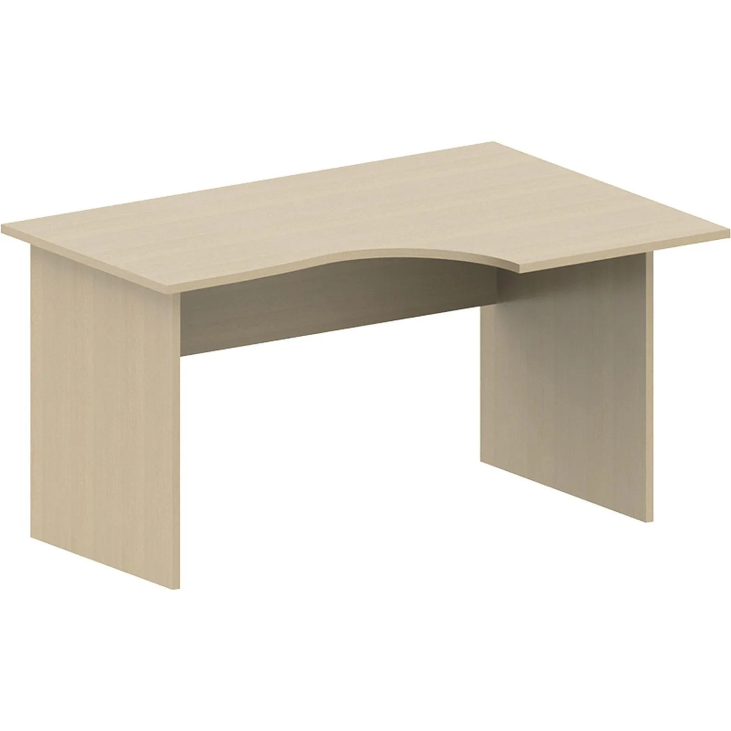 Стол письменный IN Рондо СТ3-14R (1) береза 1400х900х755 - фото 1