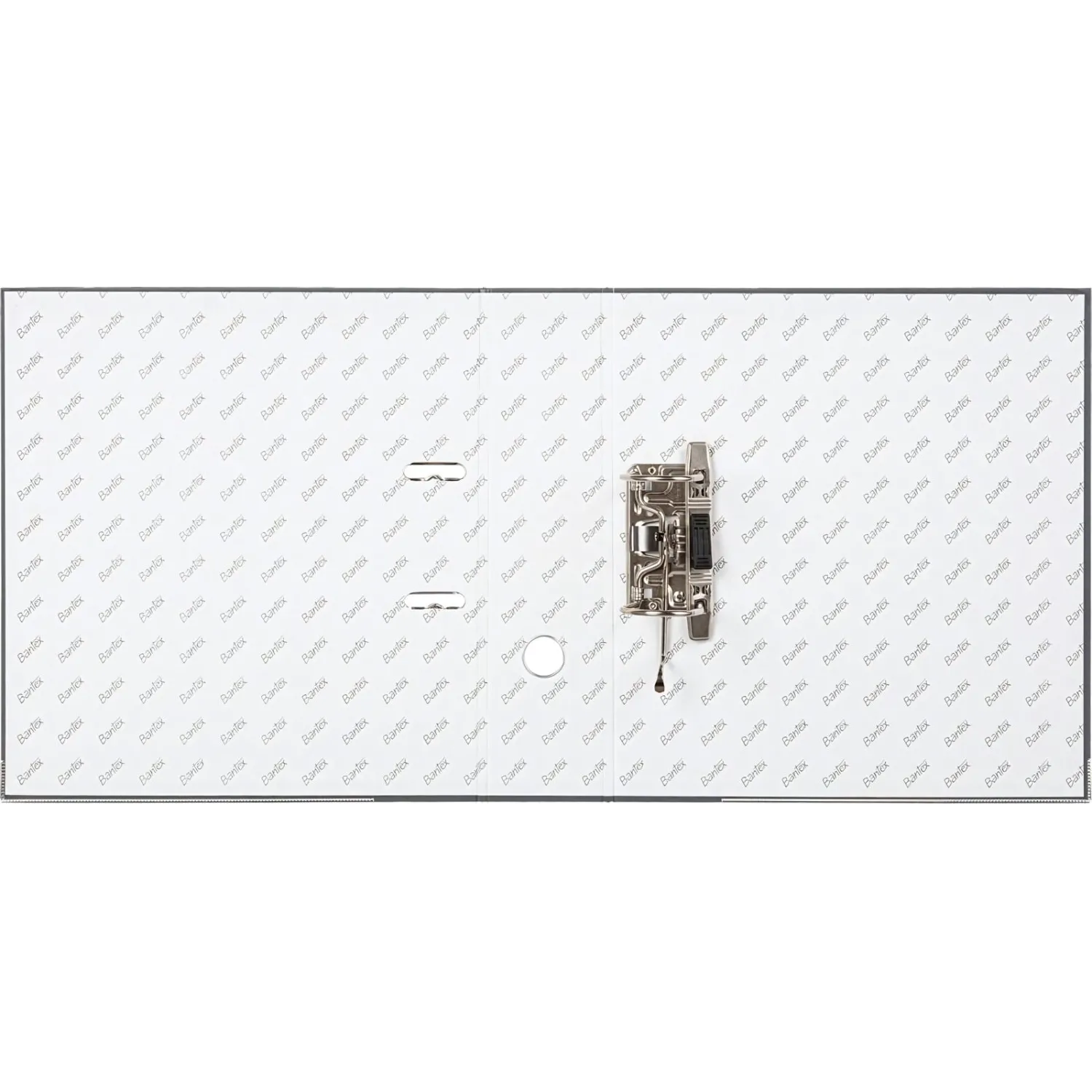 Папка-регистратор ECONOMY PLUS, 80мм, серый,ПБП1, карм.кор.,мет.уг - фото 6