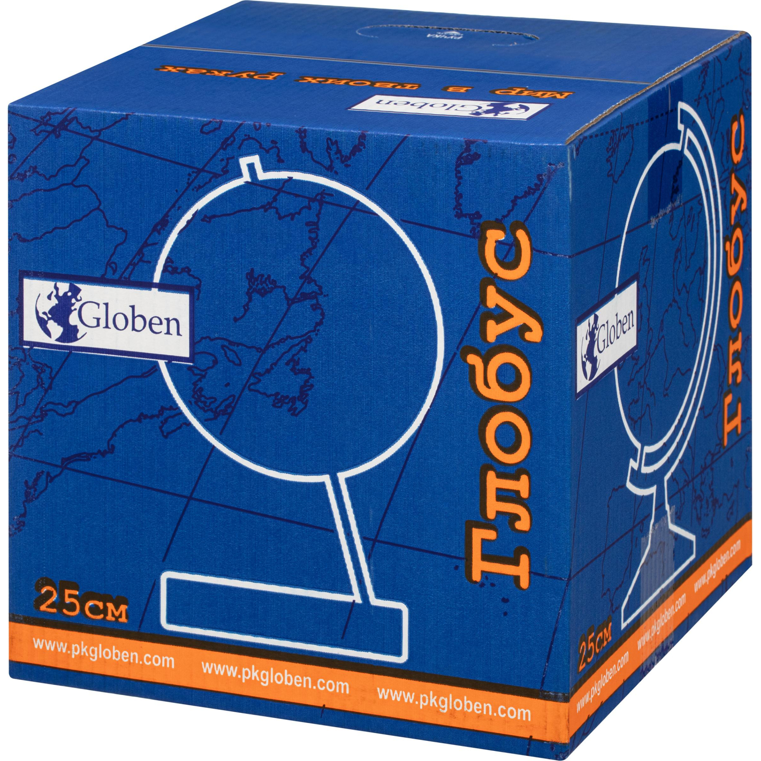 Глобус Физико-политический с подсв. рельефный,250мм, Ке022500195 - фото 11