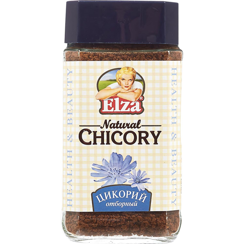 Цикорий гранулированный ELZA Natural Chicory стекл. банка 100г - фото 1