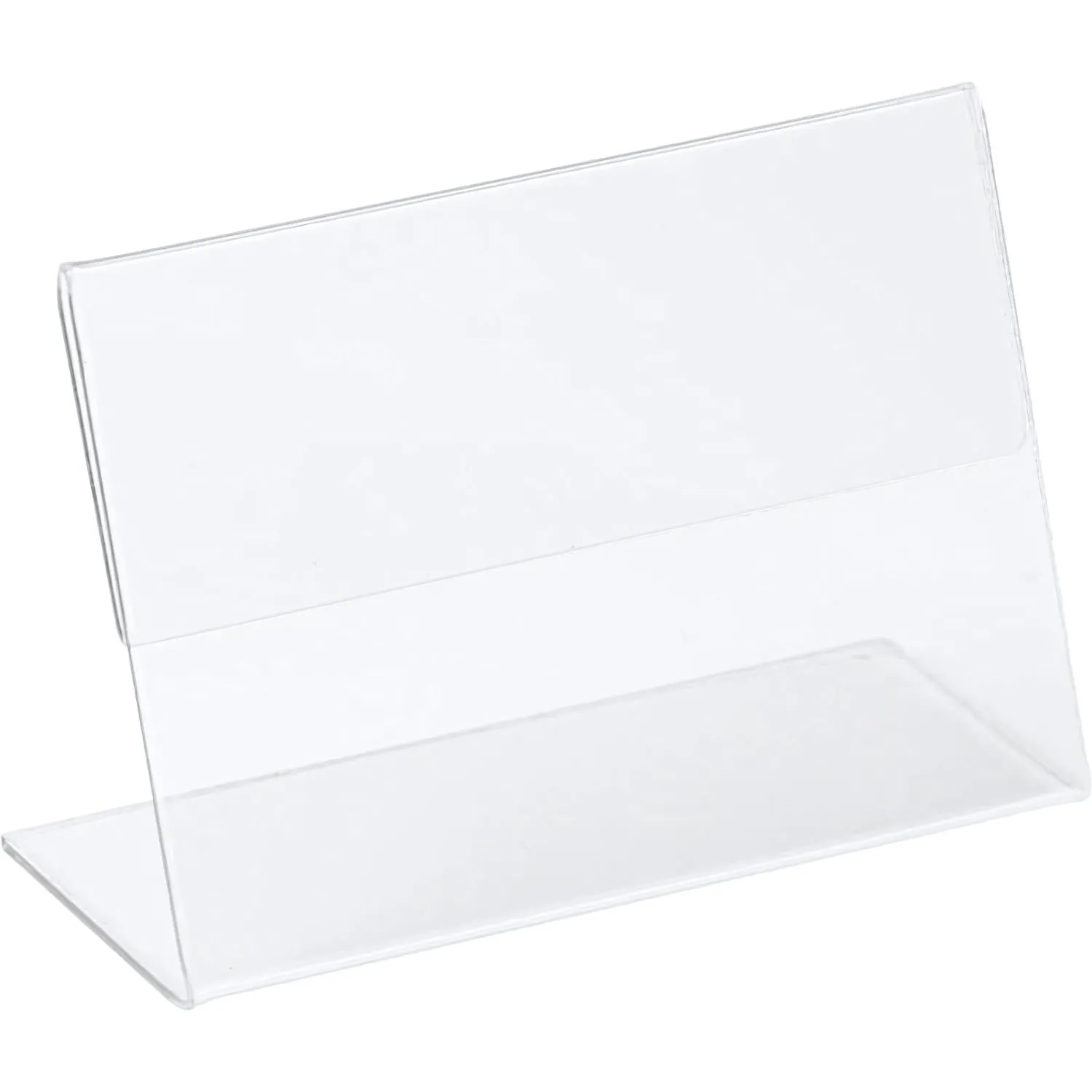 Ценникодержатель настол.д/ценника ПЭТ 60х40, 20шт/уп Ценникодержатель настол.д/ценника ПЭТ 60х40, 20шт/уп - фото 4