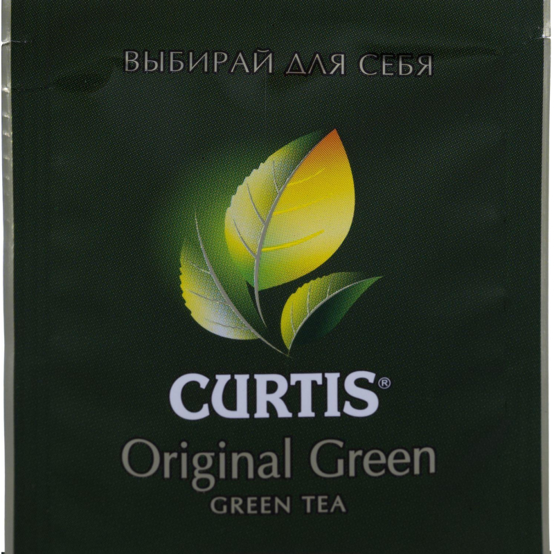Чай Curtis Original Green Tea зеленый 2гx200 сашет 16506 - фото 1