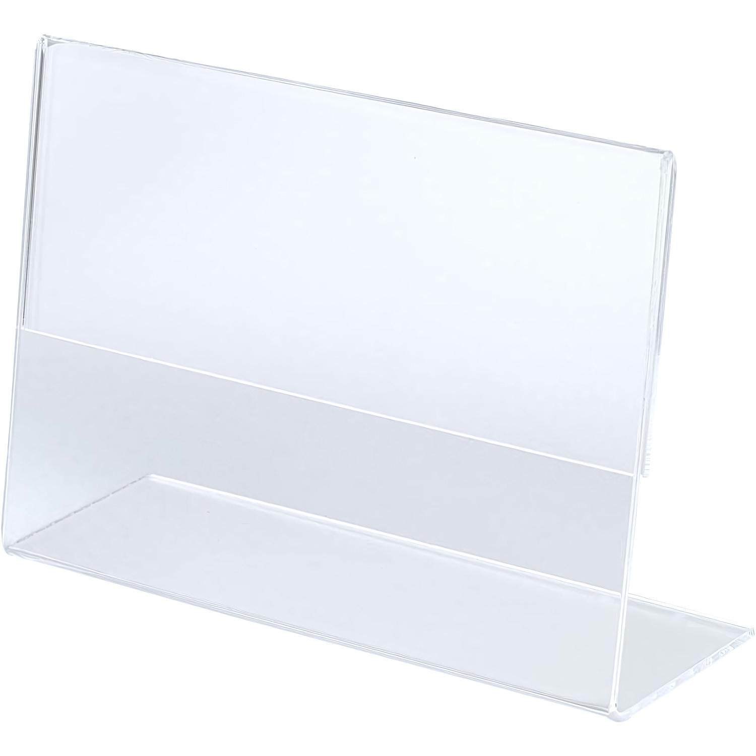 Ценникодержатель настол.д/ценника акрил 80х120мм, 1шт Ценникодержатель настол.д/ценника акрил 80х120мм, 1шт - фото 4