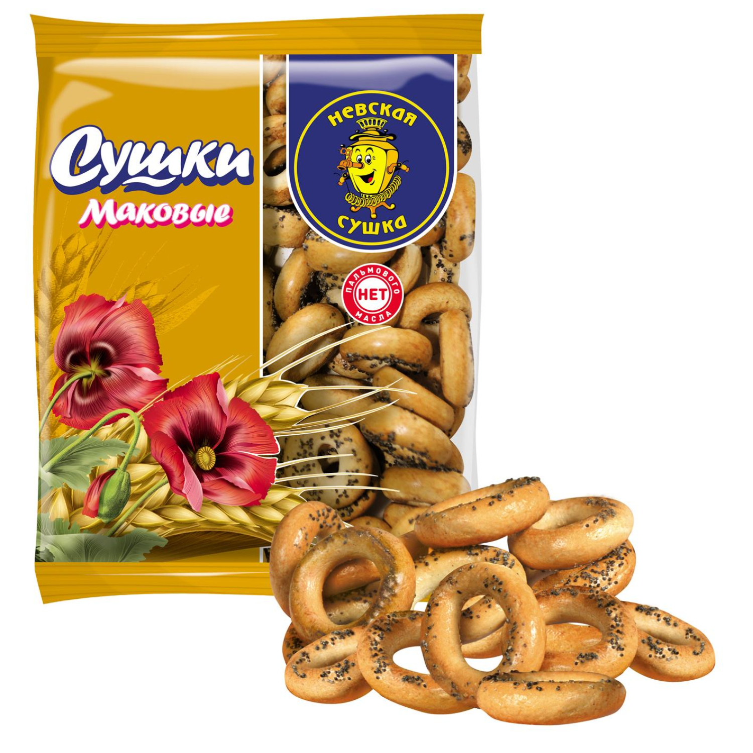 Сушки Маковые Невская сушка 275г - фото 1
