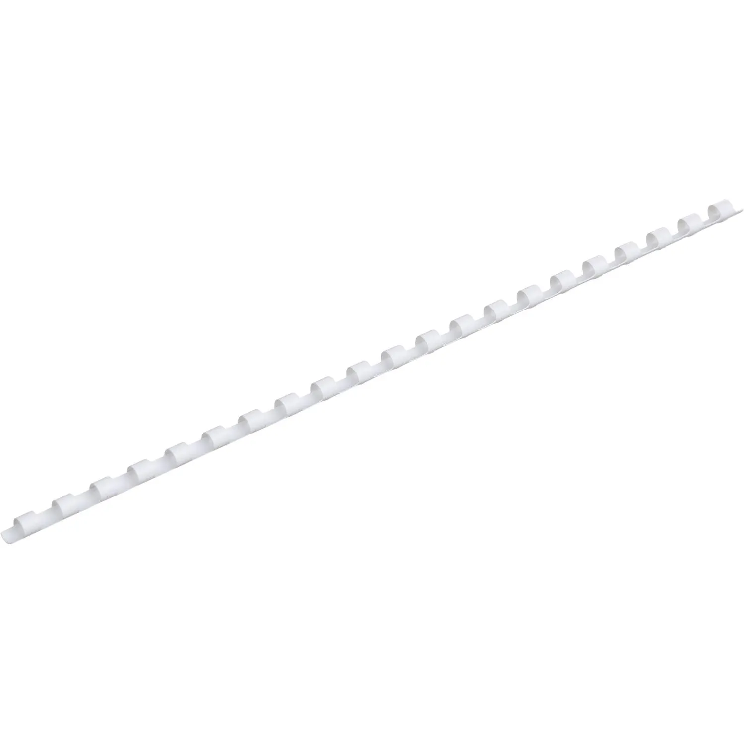 Пружины для переплета пластиковые ProfiOffice 6мм, белые 100шт/уп. - фото 2