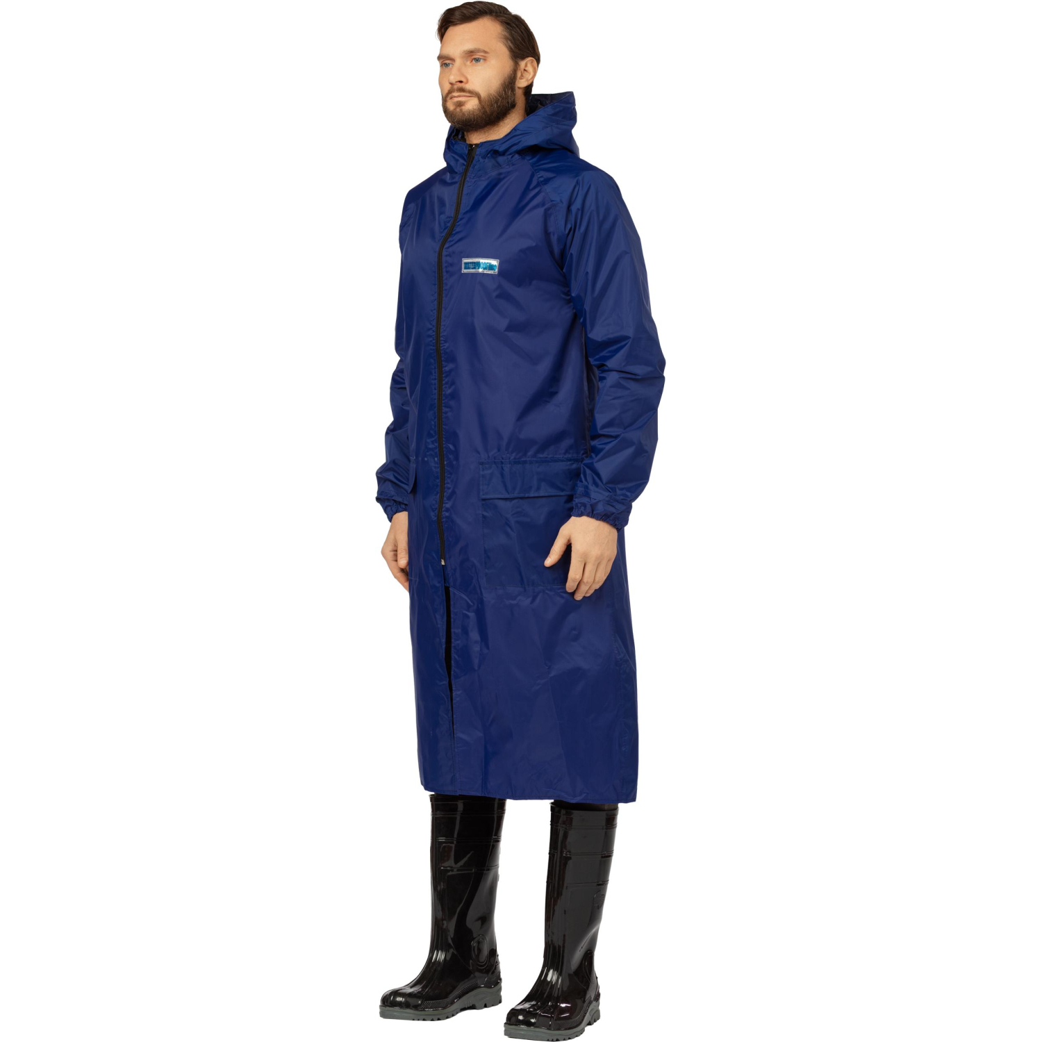 Плащ влагозащитный  ПВХ Poseidon син. 48-50/170-176 4603720761020 - фото 2