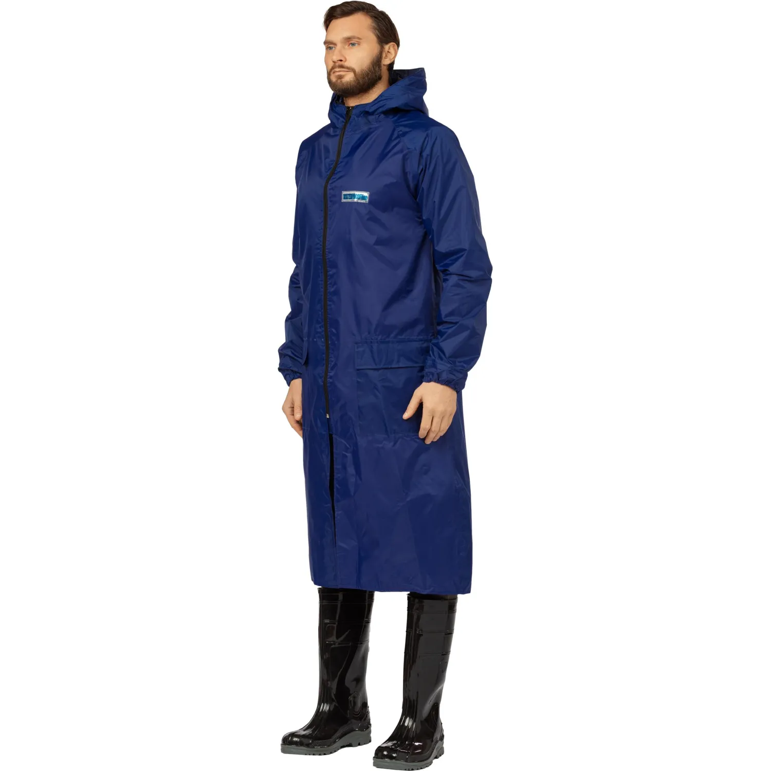 Плащ влагозащитный  ПВХ Poseidon син. 56-58/170-176 4603720761068 - фото 2