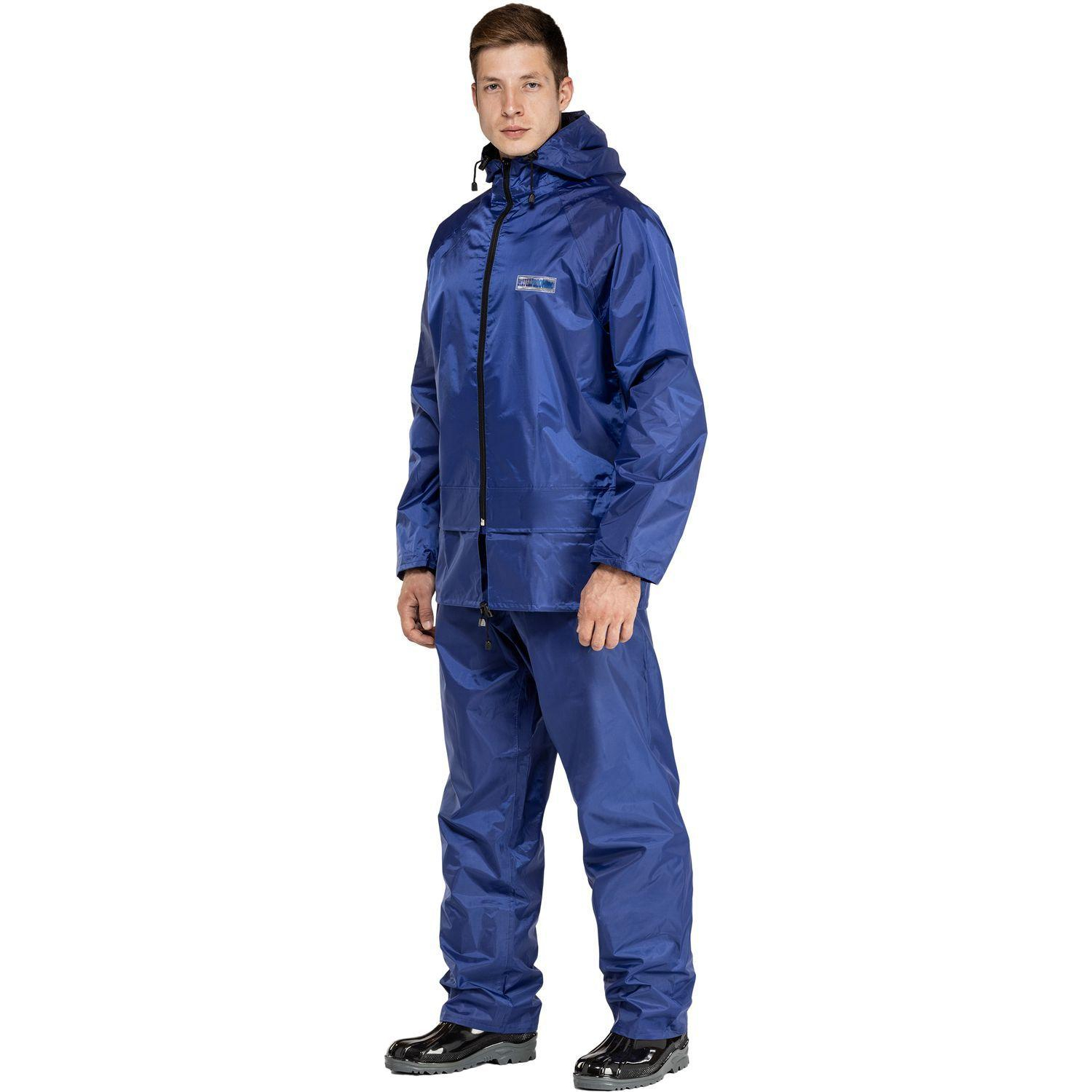 Костюм влагозащитный ПВХ Poseidon син 60-62/170-176 Костюм влагозащитный ПВХ Poseidon син 60-62/170-176 - фото 2