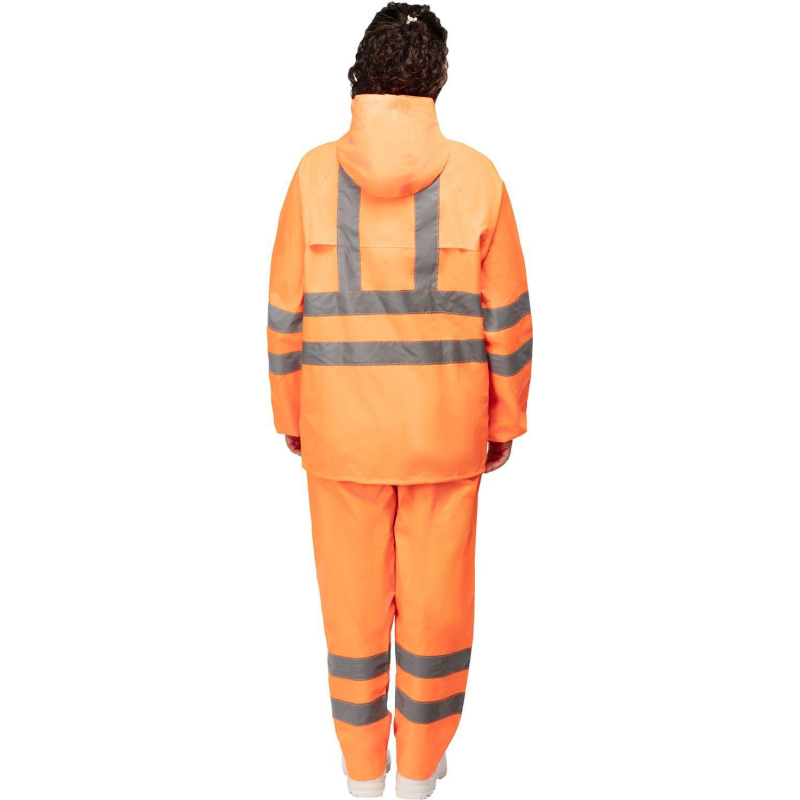 Костюм влагозащитный сигнальный ПВХ Ext-V орж СОП 52-54/170-176 - фото 18