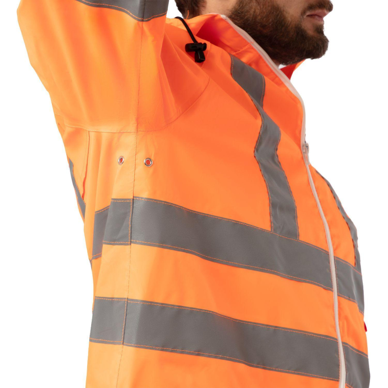 Костюм влагозащитный сигнальный ПВХ Ext-V орж СОП 48-50/182-188 - фото 10