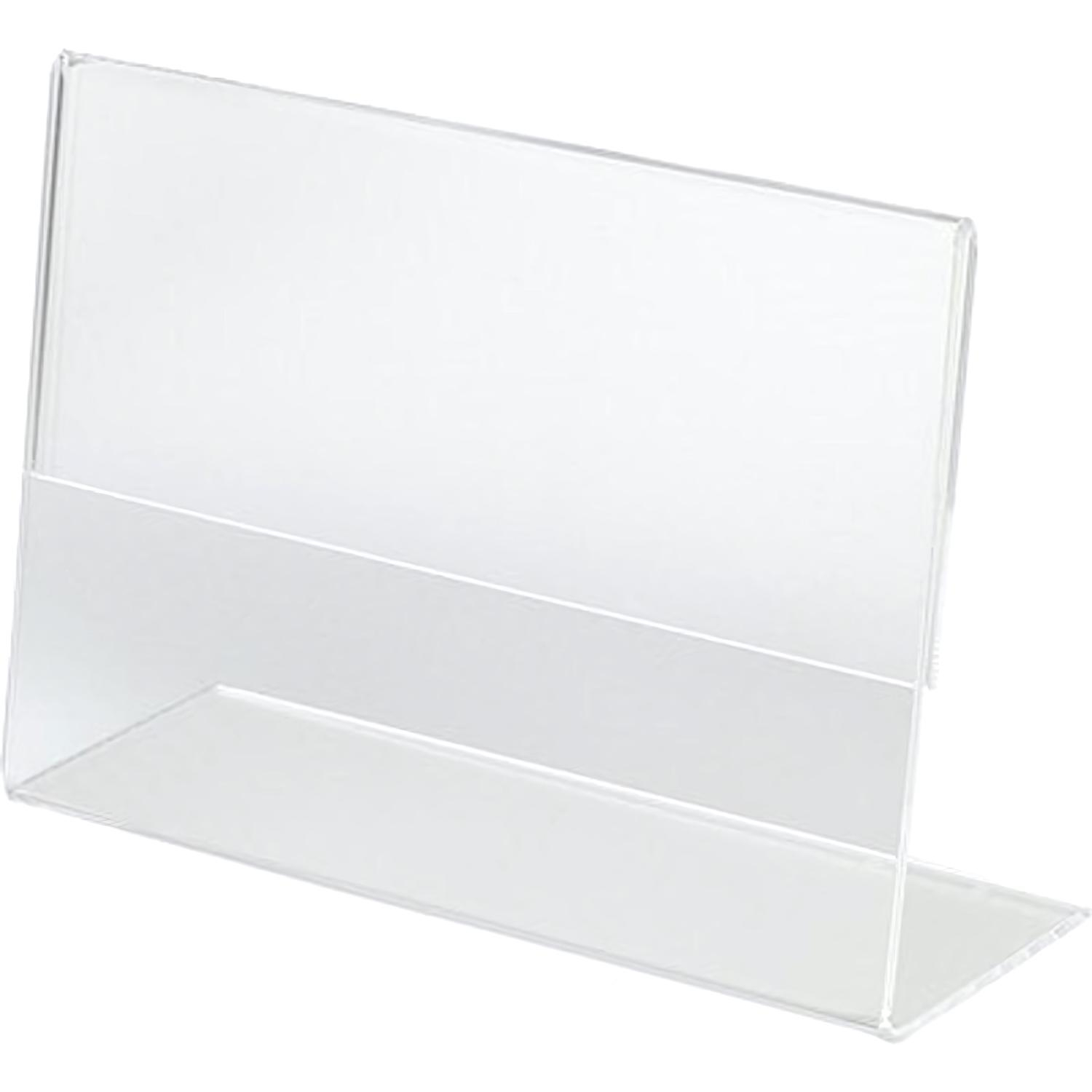 Ценникодержатель настол.д/ценника акрил 90х80мм, 1шт Ценникодержатель настол.д/ценника акрил 90х80мм, 1шт - фото 4