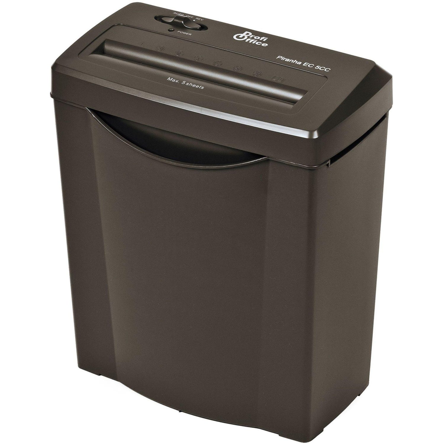 Шредер (уничтожитель) ProfiOffice Piranha EC5СС, 4ур.секр., 6лист, 14л Шредер (уничтожитель) ProfiOffice Piranha EC5СС, 4ур.секр., 6лист, 14л - фото 2