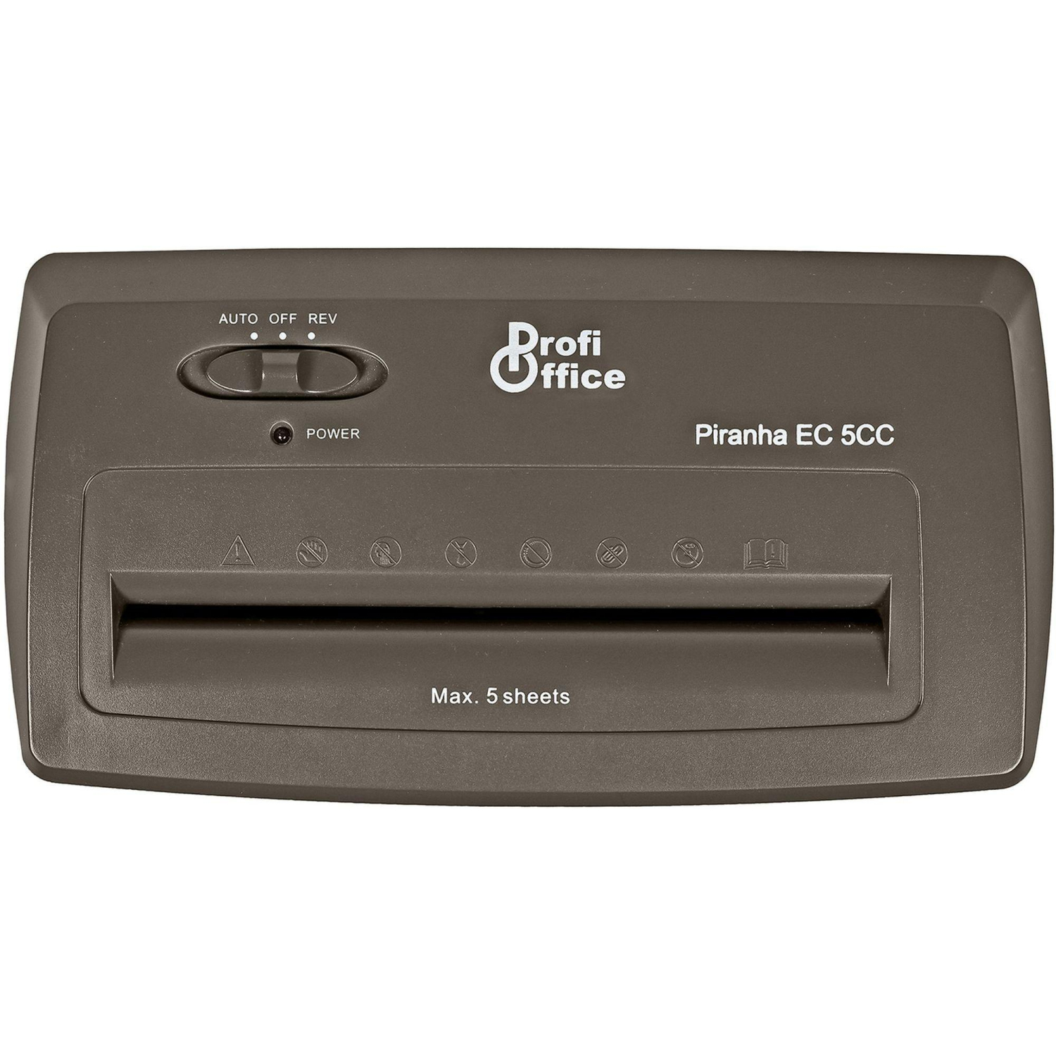 Шредер (уничтожитель) ProfiOffice Piranha EC5СС, 4ур.секр., 6лист, 14л Шредер (уничтожитель) ProfiOffice Piranha EC5СС, 4ур.секр., 6лист, 14л - фото 3