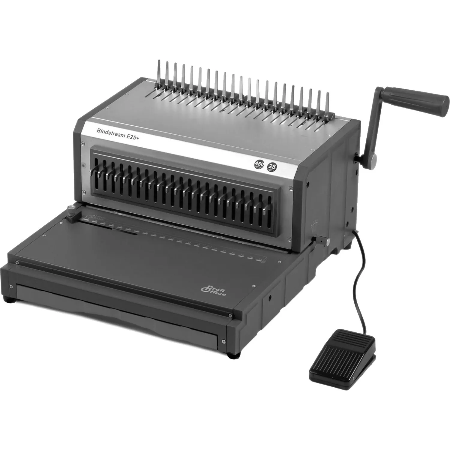 Брошюровщик ProfiOffice Bindstream Е25 Plus, А4, 25л./450л., пл.пруж. - фото 1