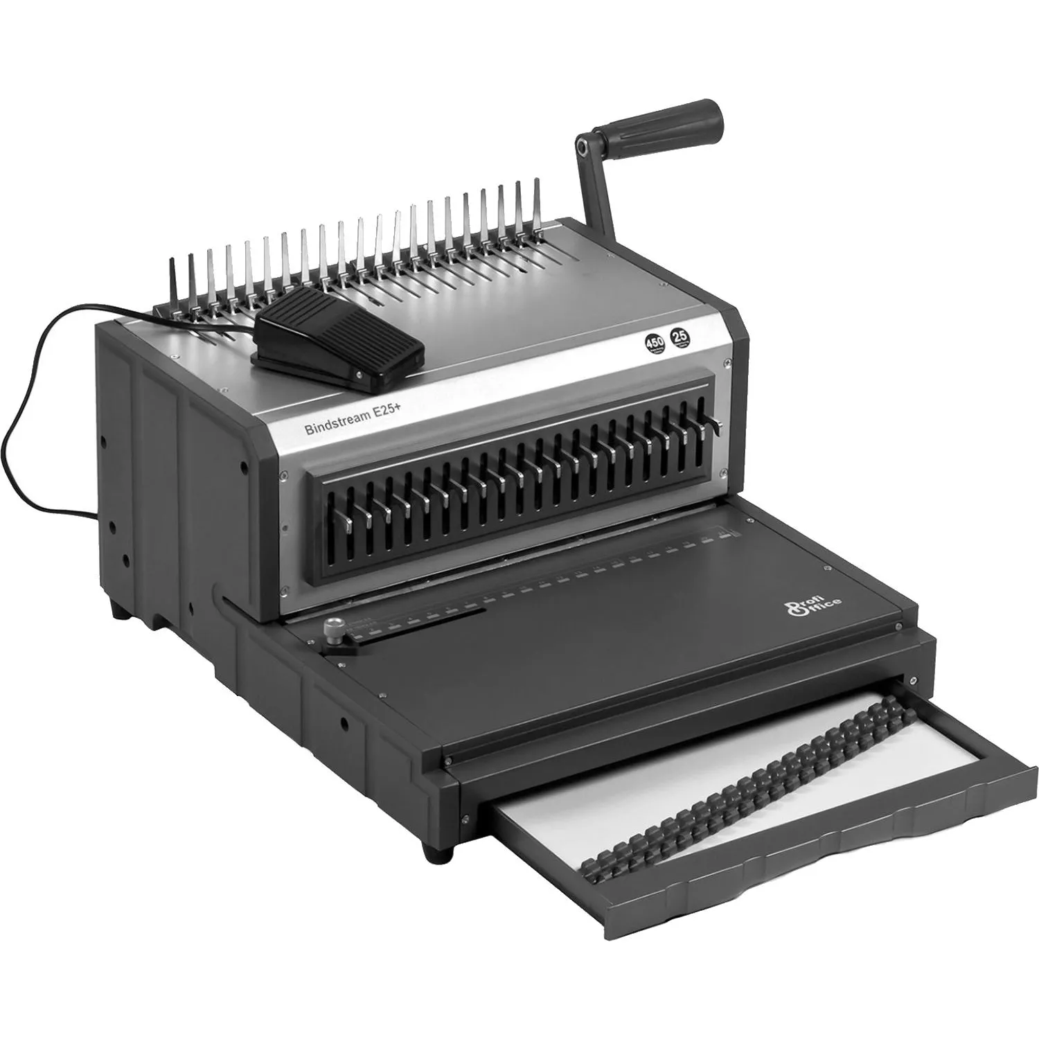 Брошюровщик ProfiOffice Bindstream Е25 Plus, А4, 25л./450л., пл.пруж. - фото 2