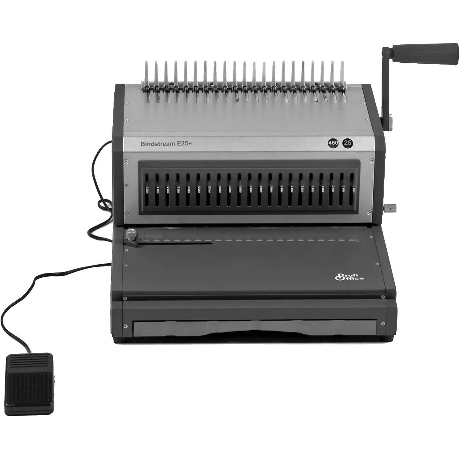 Брошюровщик ProfiOffice Bindstream Е25 Plus, А4, 25л./450л., пл.пруж. - фото 3