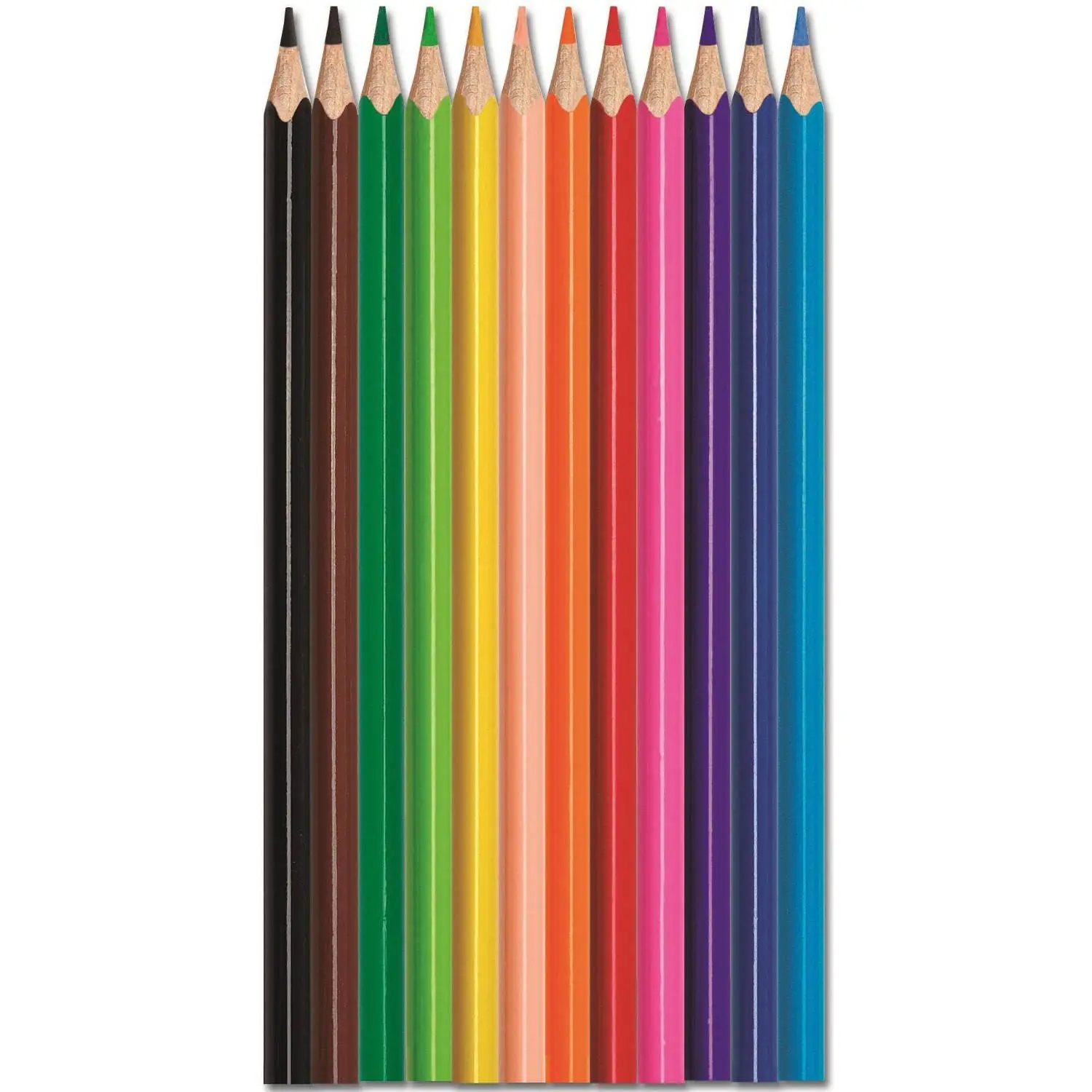 Карандаши цветные Maped COLOR'PEPS STAR, трехгранные,дерево,12цв/наб,183212 - фото 2