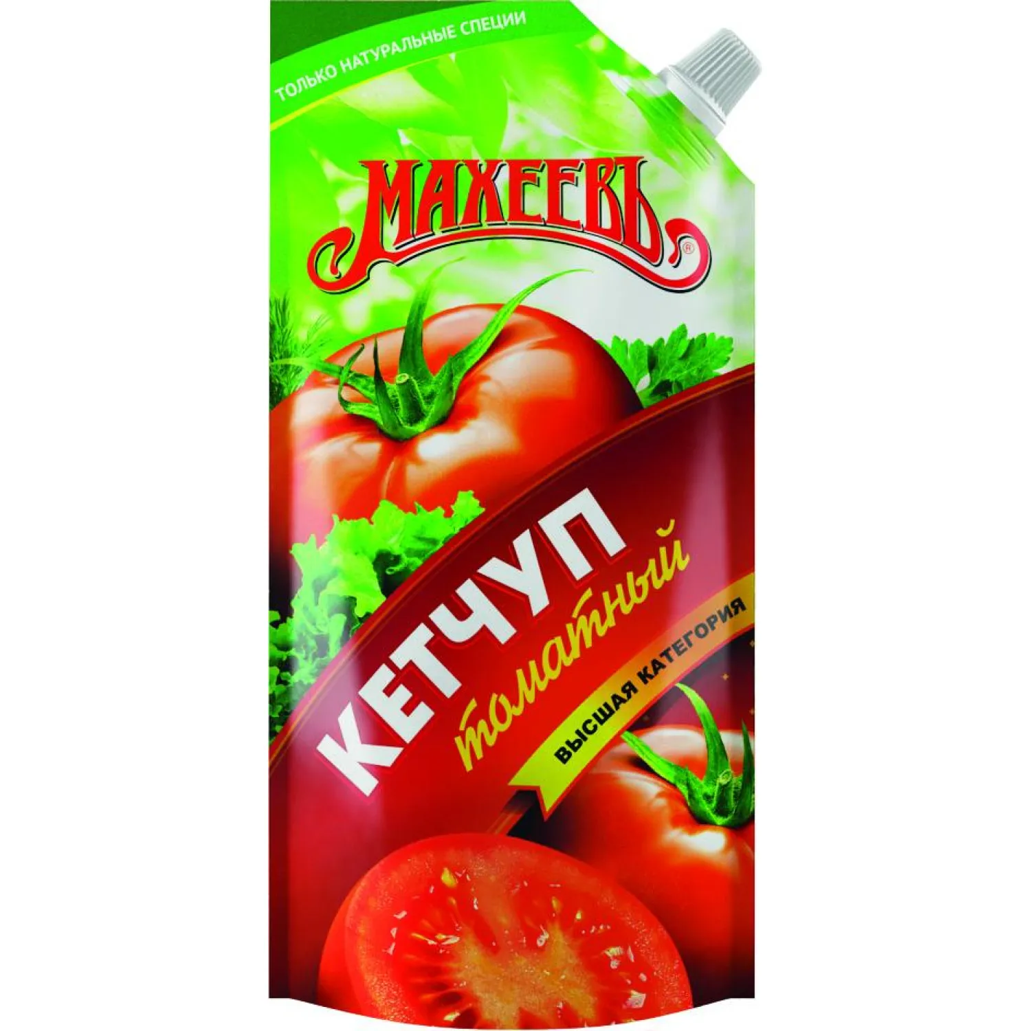 Кетчуп Махеевъ Томатный дой-пак 300 г - фото 1
