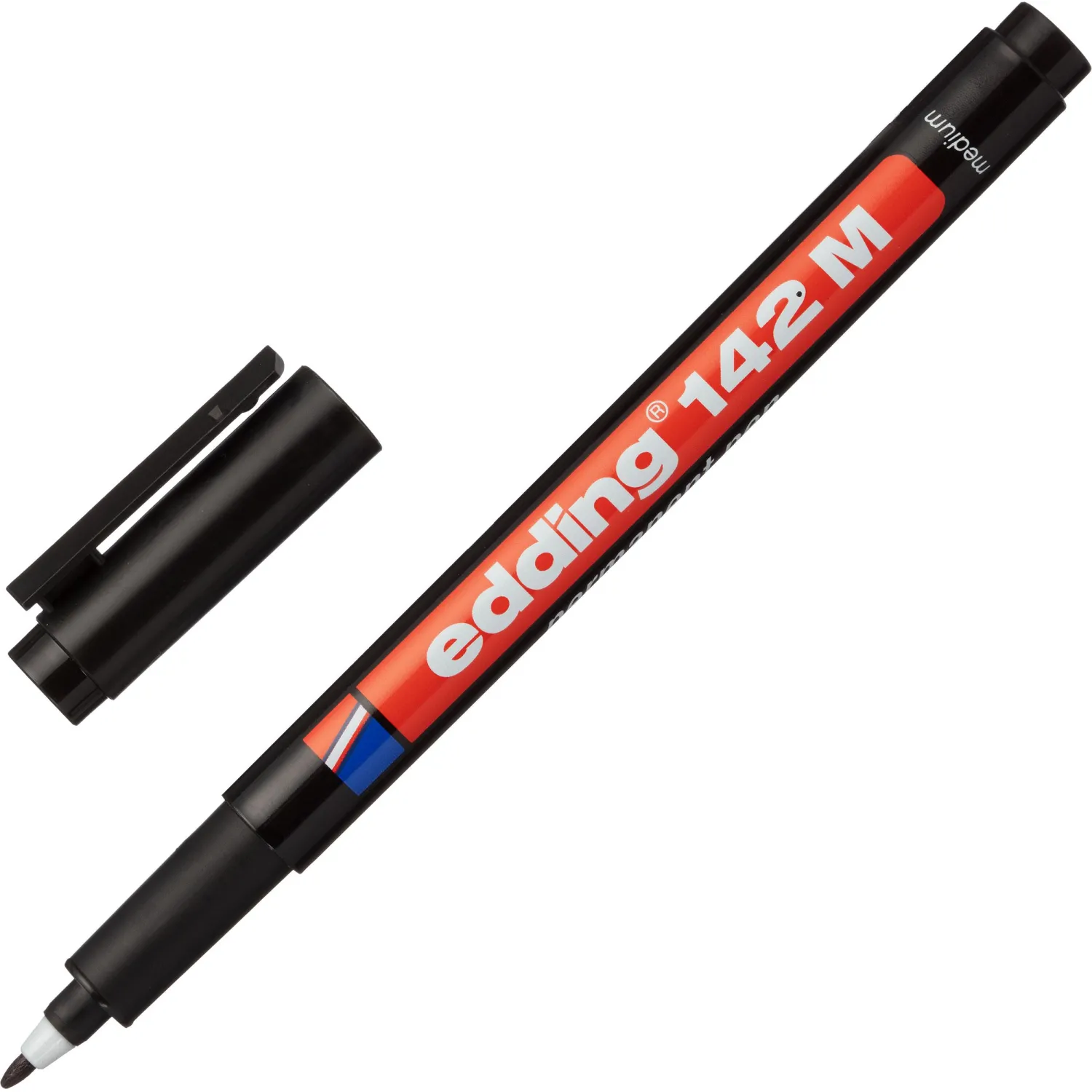 Маркер для глянц.поверх. EDDING E-142 M/4 (1мм) набор 4цв. - фото 1