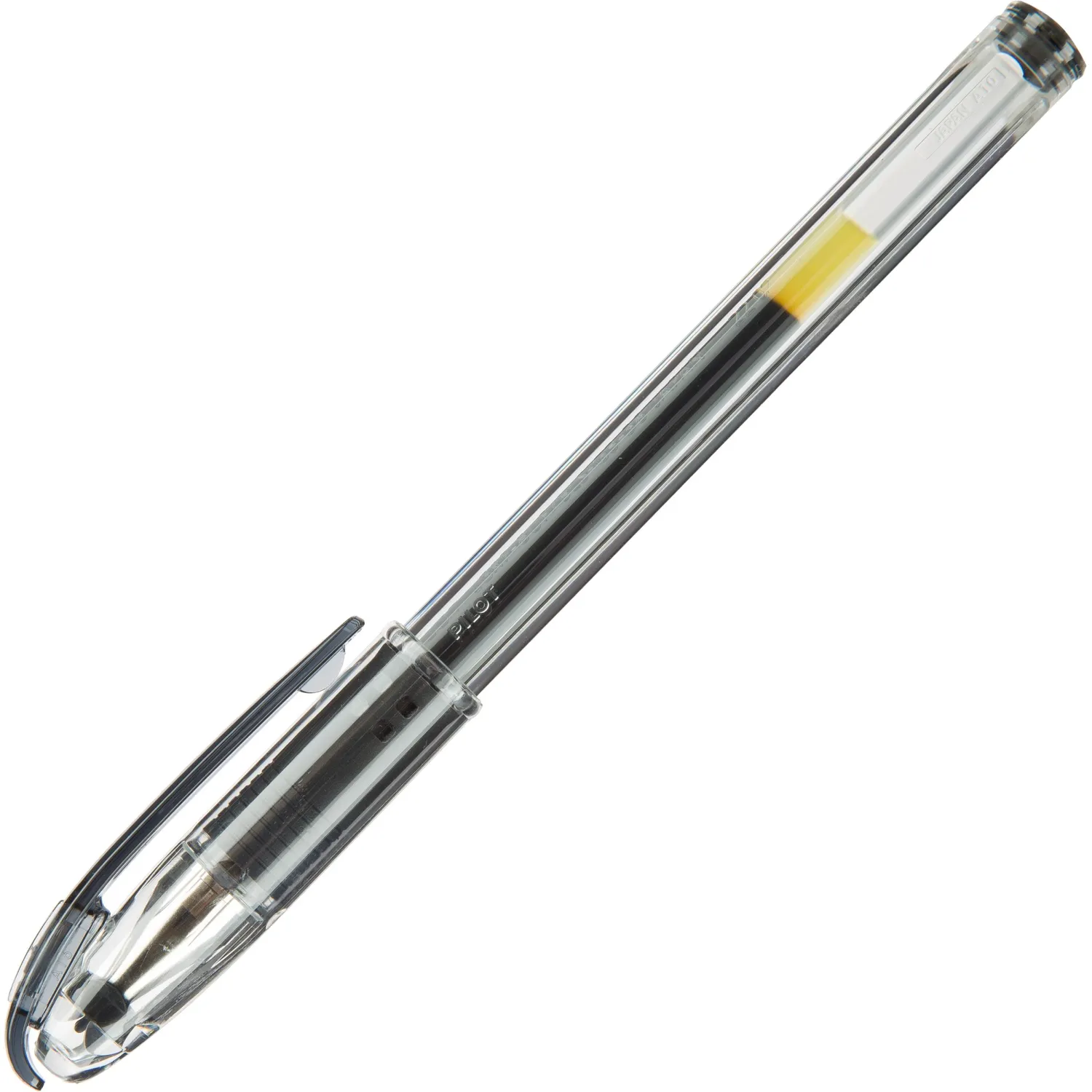 Ручка гелевая неавтомат. PILOT BLN-G3-38 рез.манжет. черн0,2мм Япония - фото 2