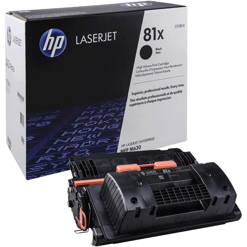 Картридж лазерный HP 81X CF281X чер. пов.емк. для LJ Pro M630 - фото 1