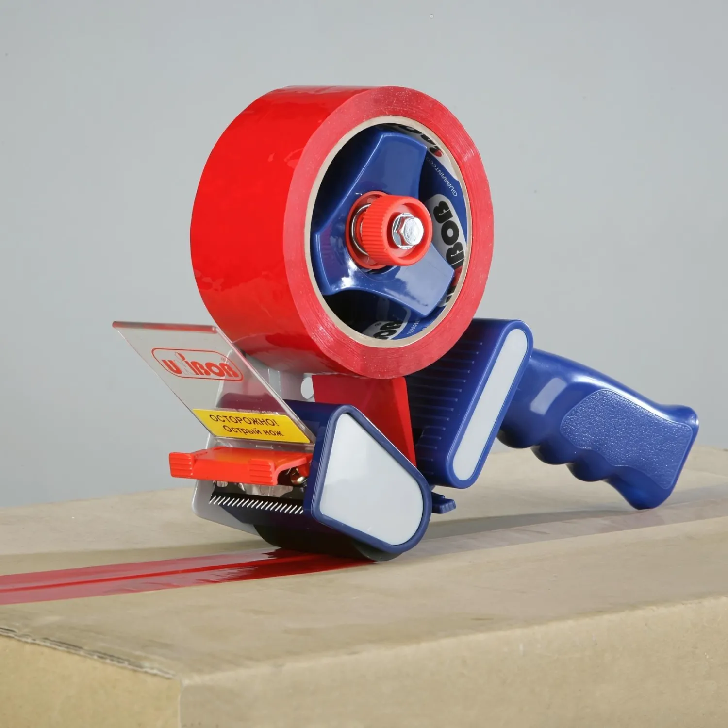 Диспенсер для клейкой ленты упаковочной UNIBOB K-520, 50-75мм, Тайвань - фото 2