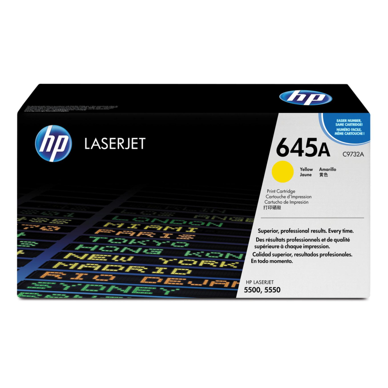Картридж лазерный HP 645A C9732A жел. для CLJ 5500/5550 - фото 3