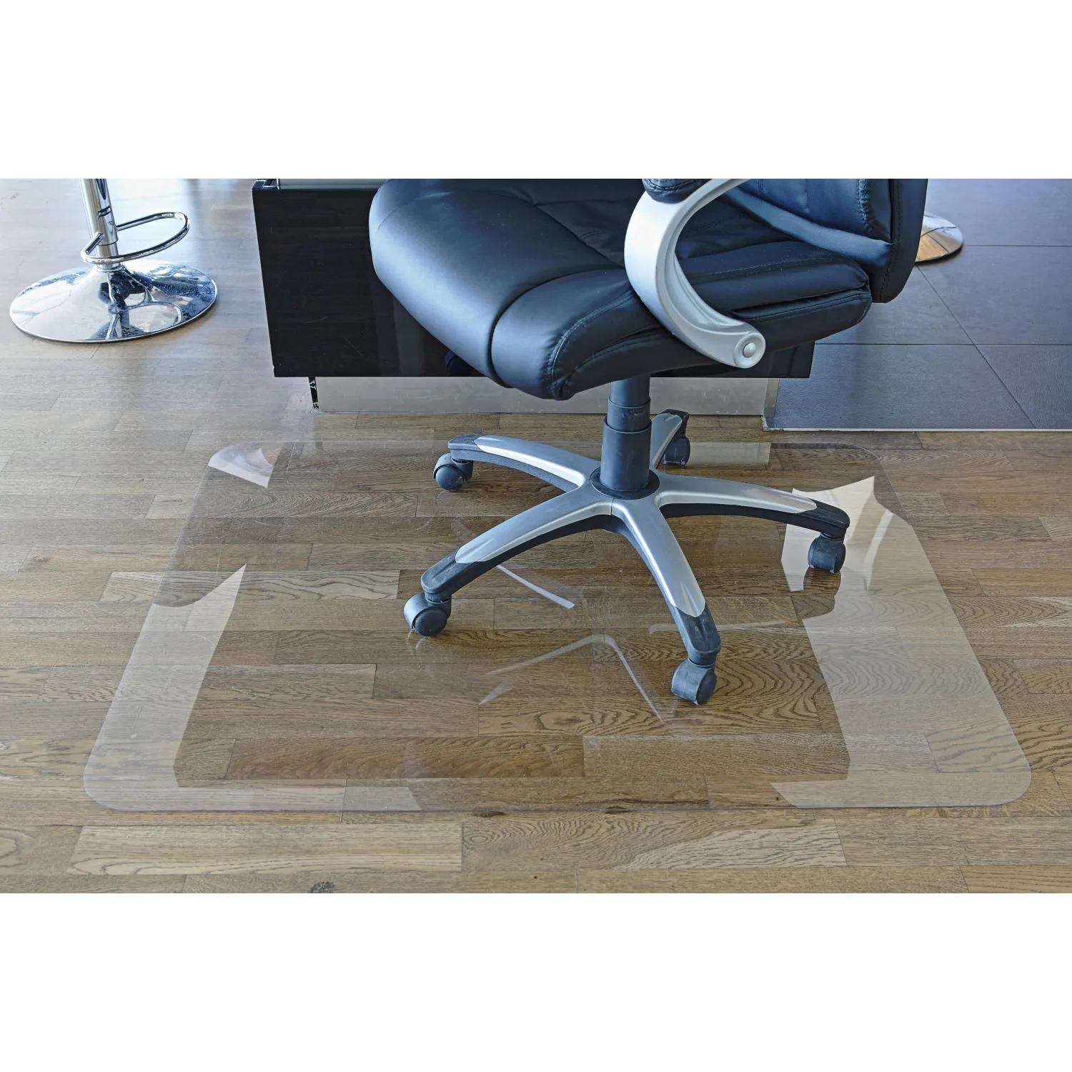 Коврик напольный BSL_EChair поликарб. 1000х1200х1 мм для паркета/ламината - фото 1