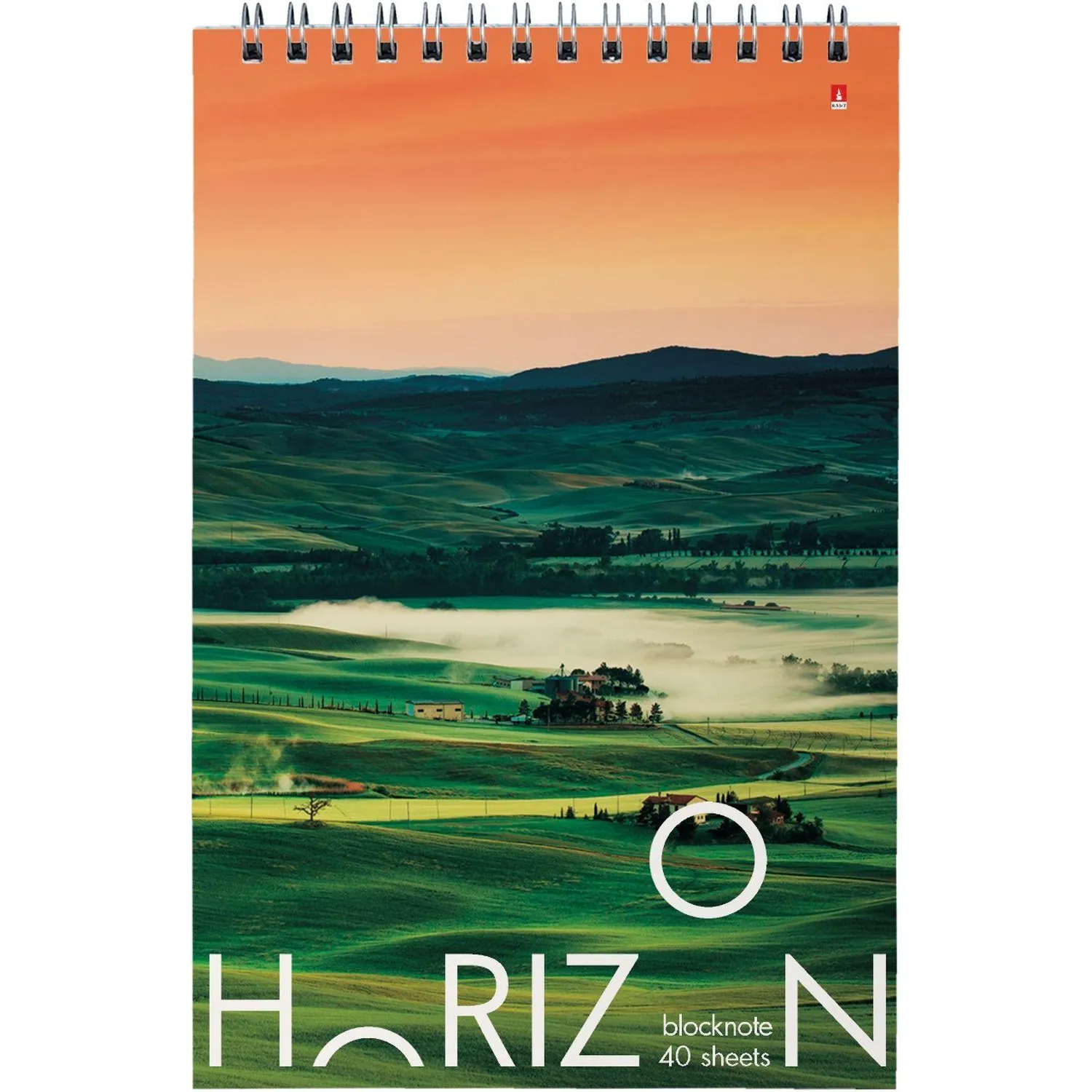 Блокнот А5,40л,клетка,гребень,ПРИРОДА(3-40-053 Д) - фото 3