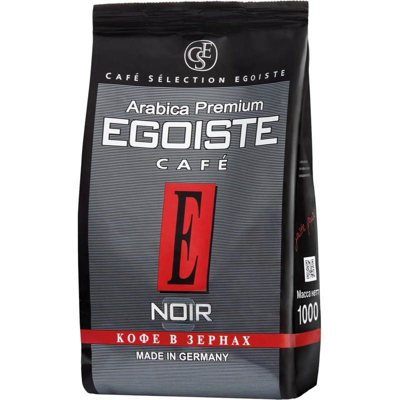 Кофе в зернах Egoiste Noir 1 кг. - фото 1