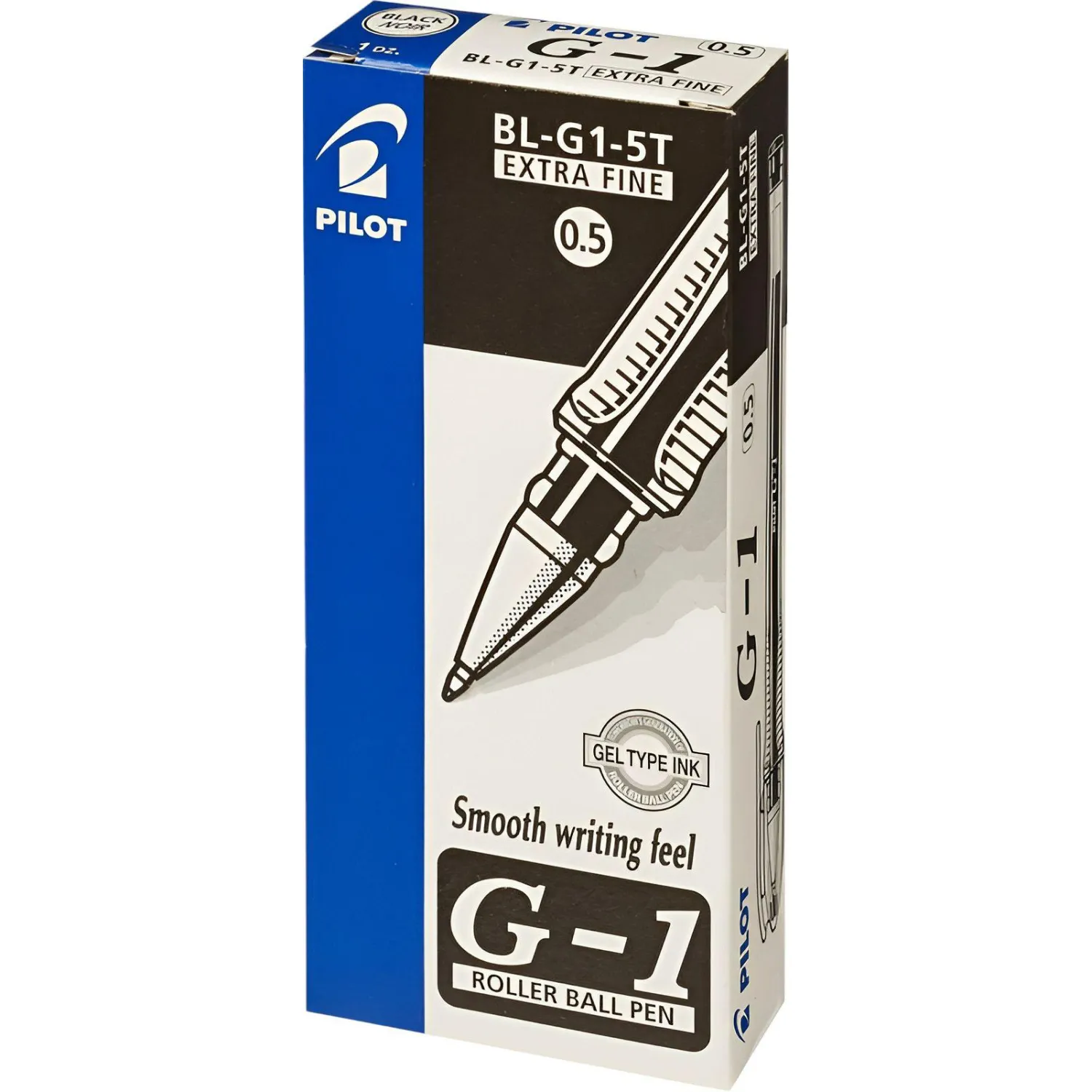Ручка гелевая неавтомат. PILOT BL-G1-5T черная 0,3мм Япония - фото 3