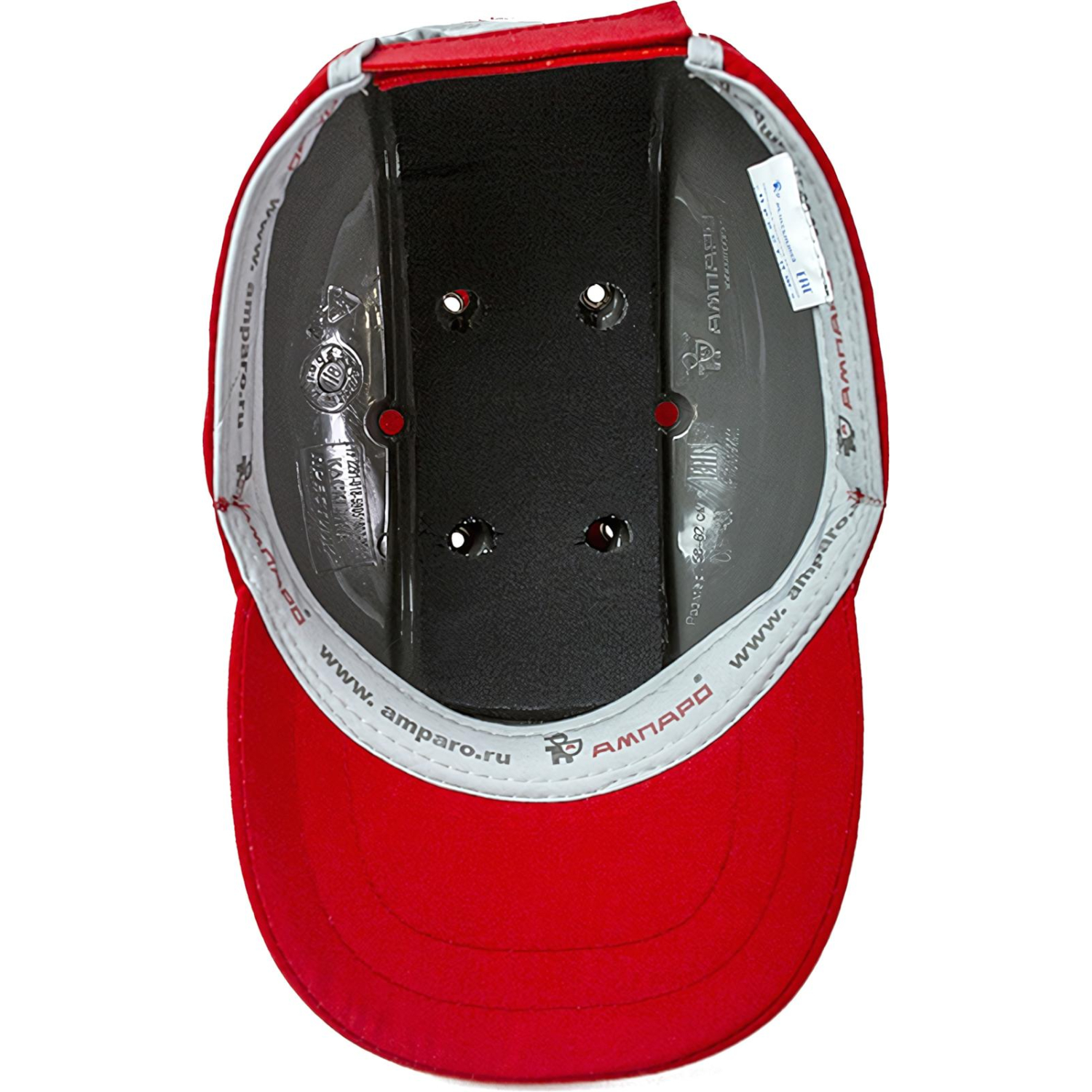 Каскетка Ампаро Престиж красная(артикул поставщика 126906) - фото 4